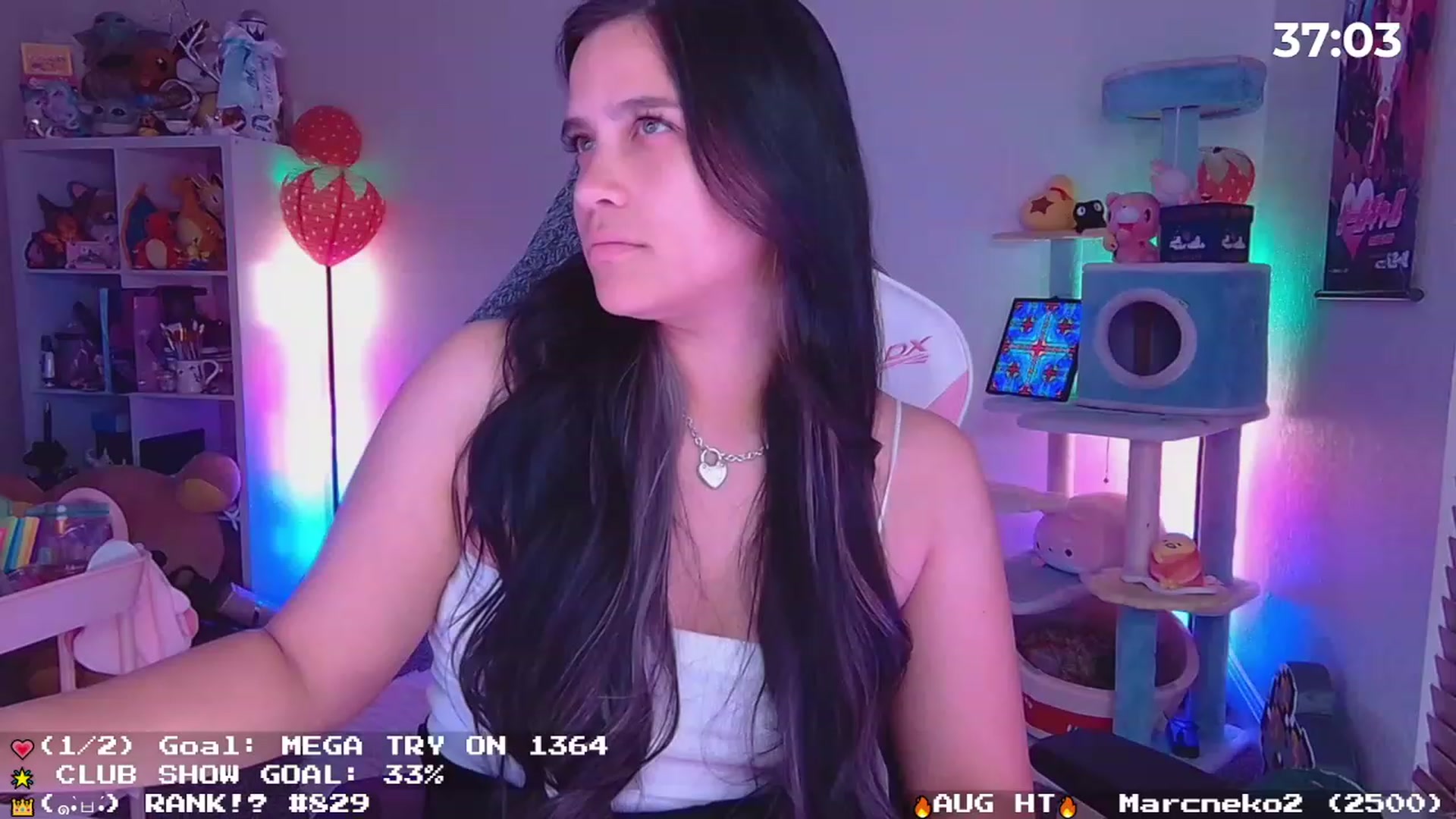 Gallery image thumbnail from Nekobeanxo's myfreecams stream on, 08/21/2023, 03:03 image 6 of 20