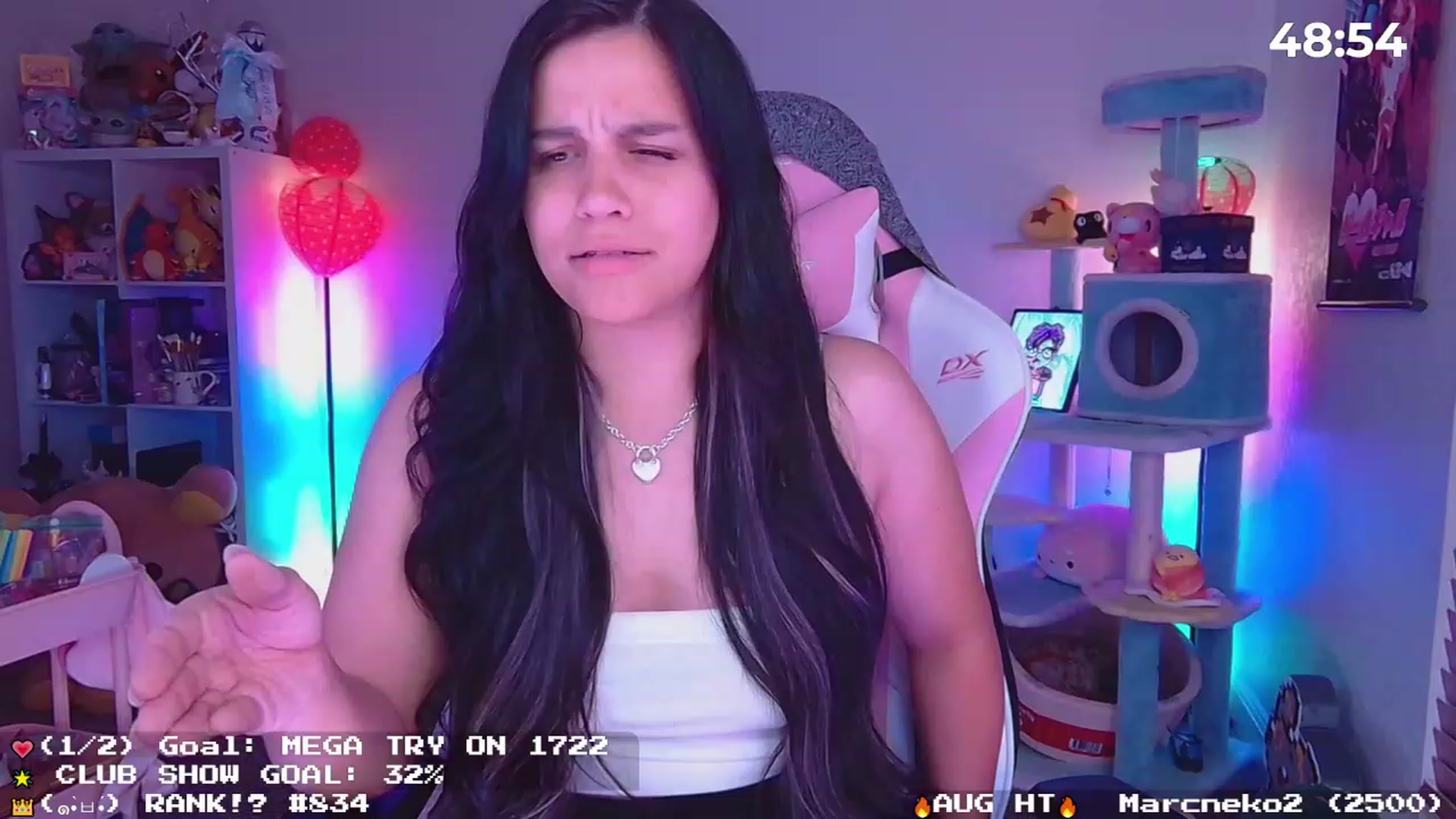 Gallery image thumbnail from Nekobeanxo's myfreecams stream on, 08/21/2023, 03:03 image 4 of 20