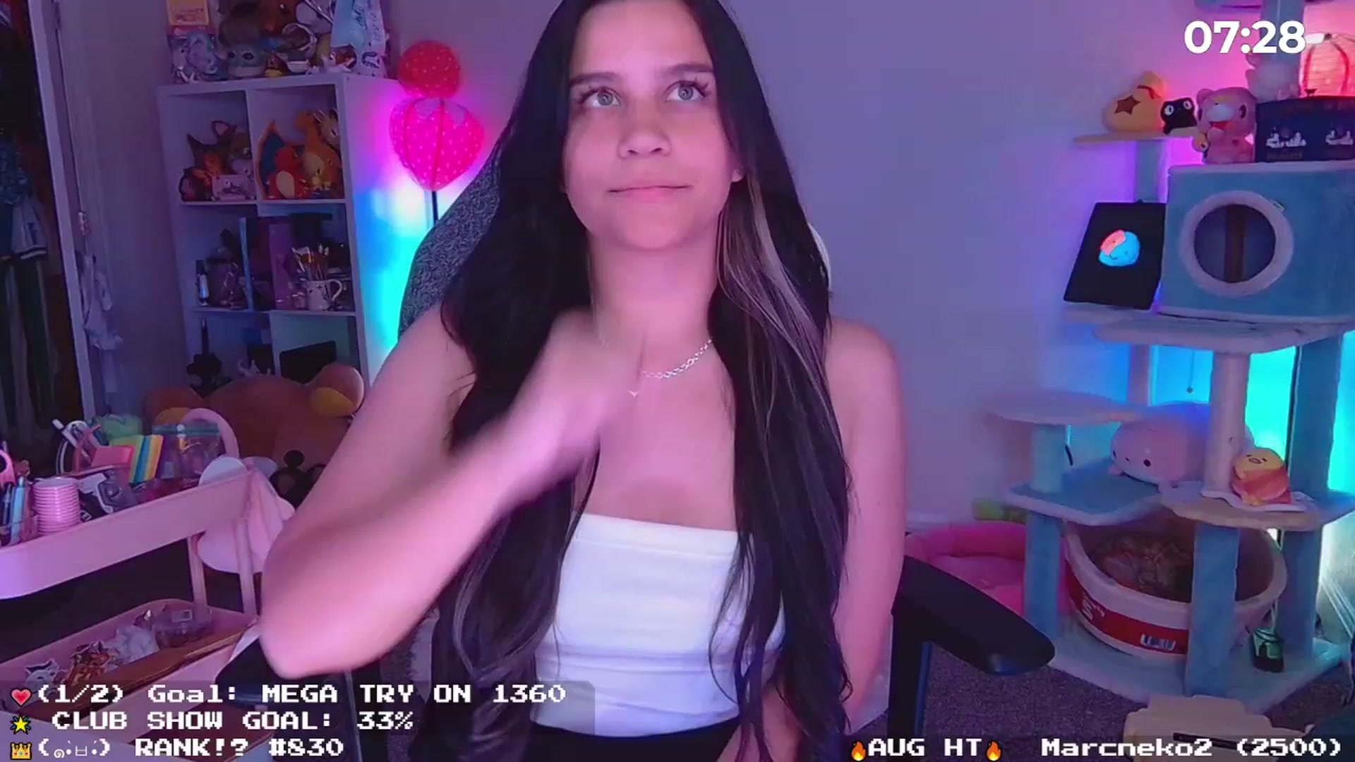 Gallery image thumbnail from Nekobeanxo's myfreecams stream on, 08/21/2023, 03:03 image 11 of 20