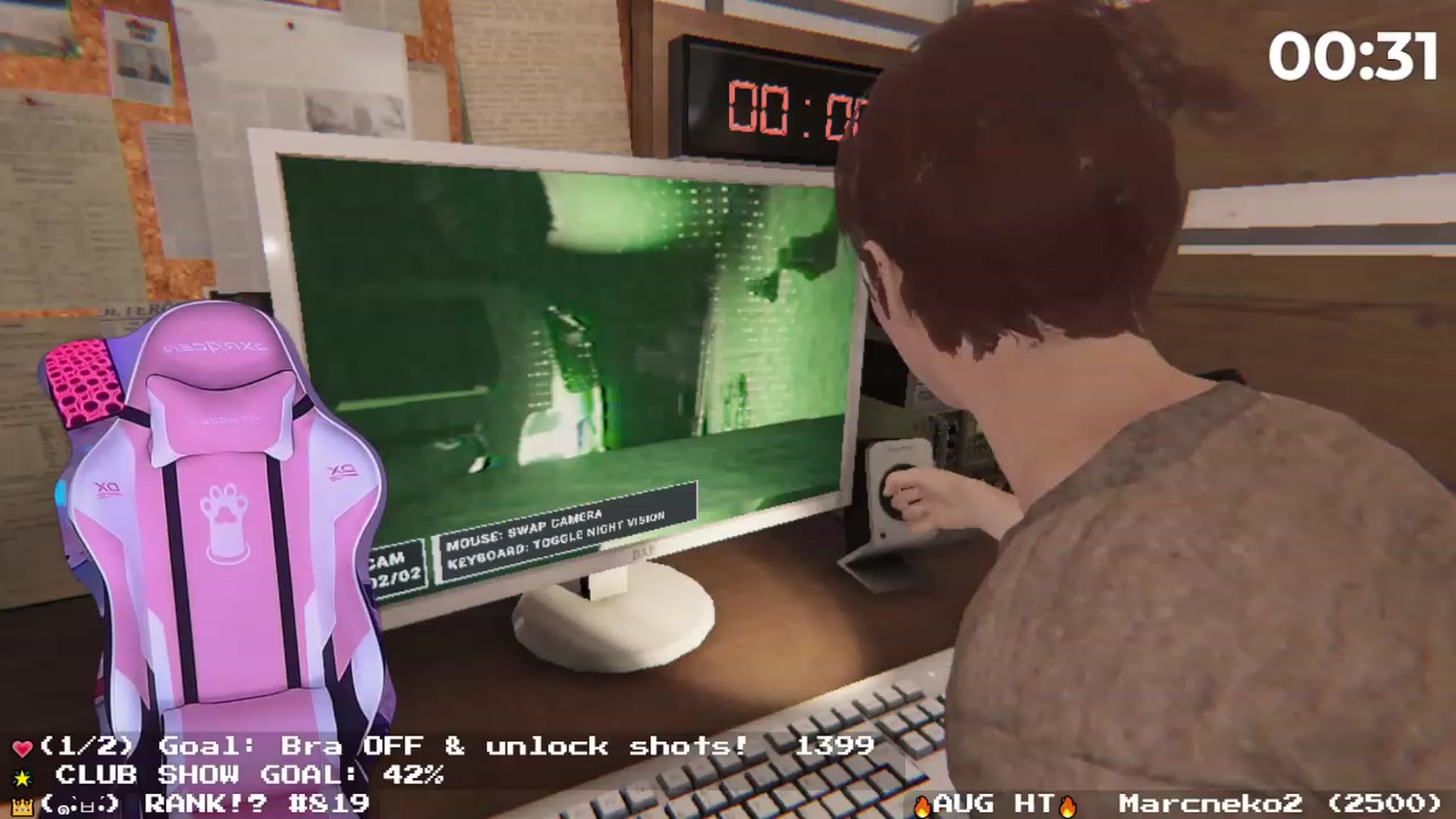Gallery image thumbnail from Nekobeanxo's myfreecams stream on, 08/22/2023, 04:07 image 14 of 20