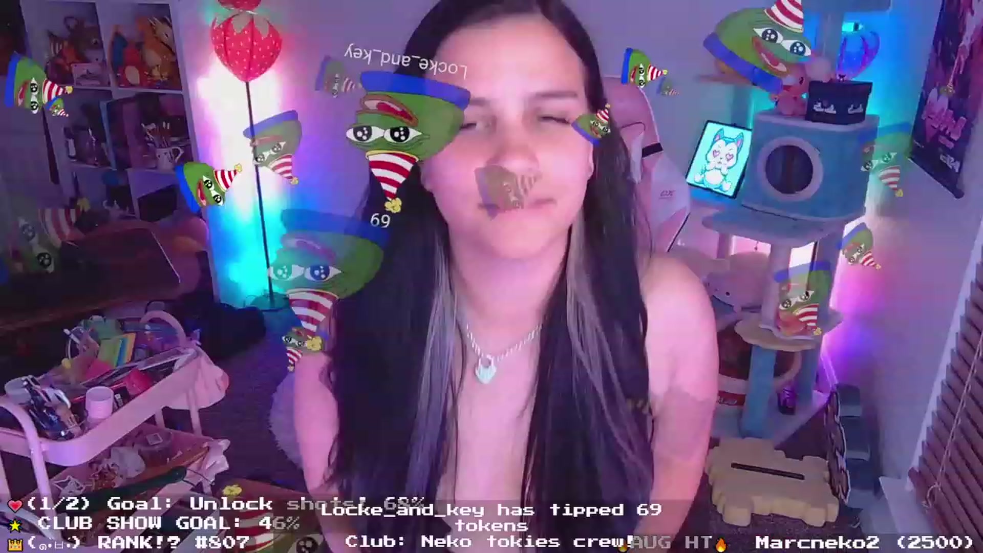 Gallery image thumbnail from Nekobeanxo's myfreecams stream on, 08/22/2023, 05:53 image 11 of 20