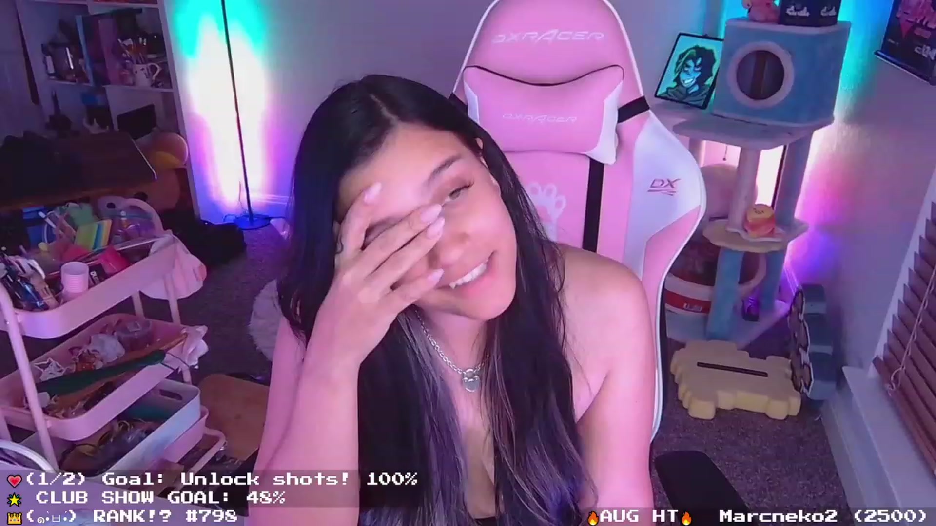 Gallery image thumbnail from Nekobeanxo's myfreecams stream on, 08/22/2023, 06:31 image 14 of 20