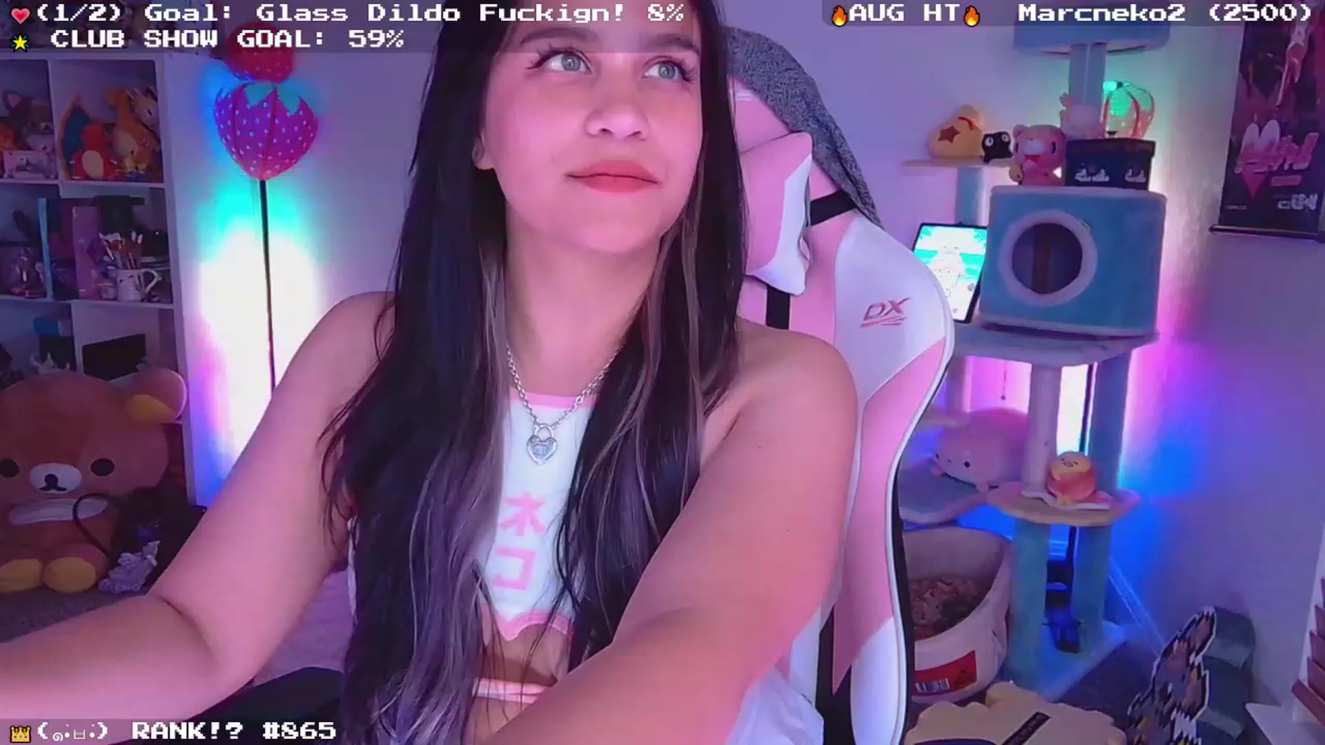 Gallery image thumbnail from Nekobeanxo's myfreecams stream on, 08/25/2023, 03:14 image 2 of 20