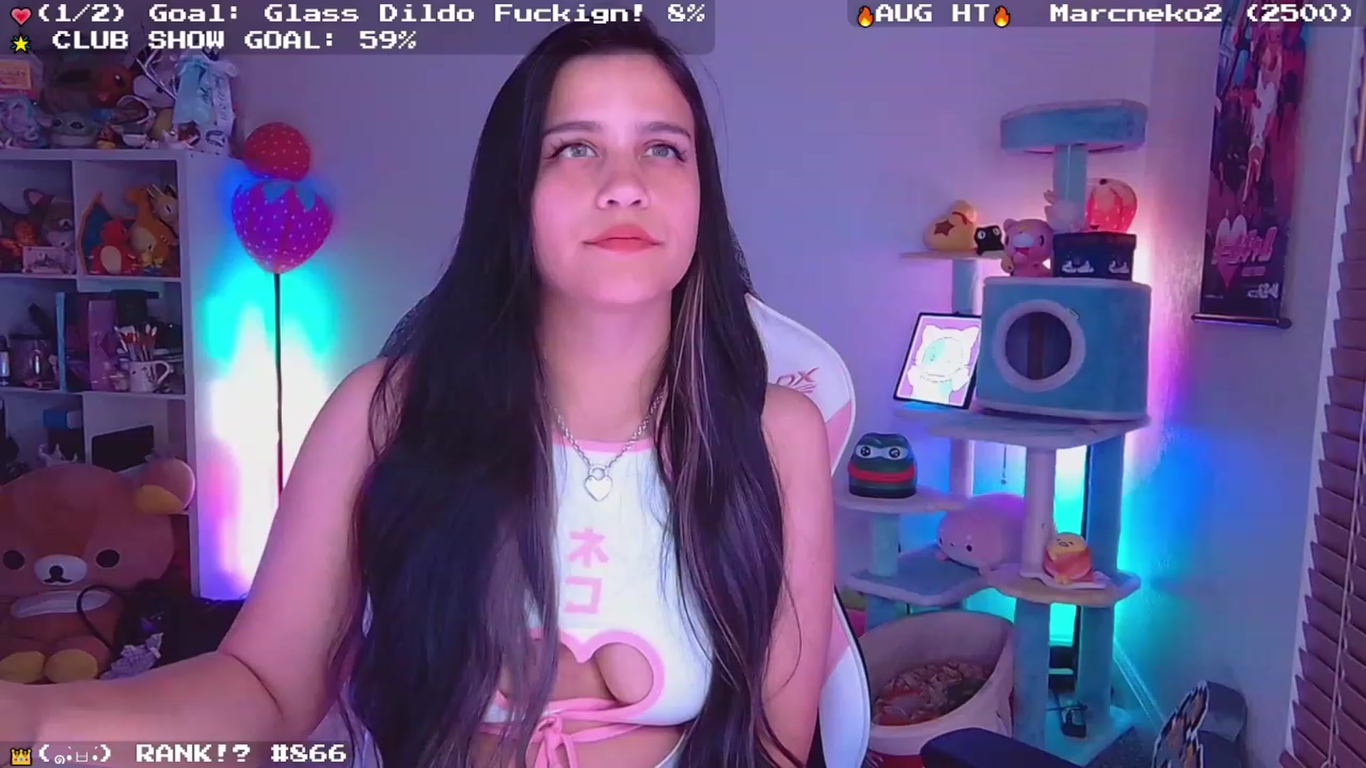 Gallery image thumbnail from Nekobeanxo's myfreecams stream on, 08/25/2023, 03:14 image 5 of 20