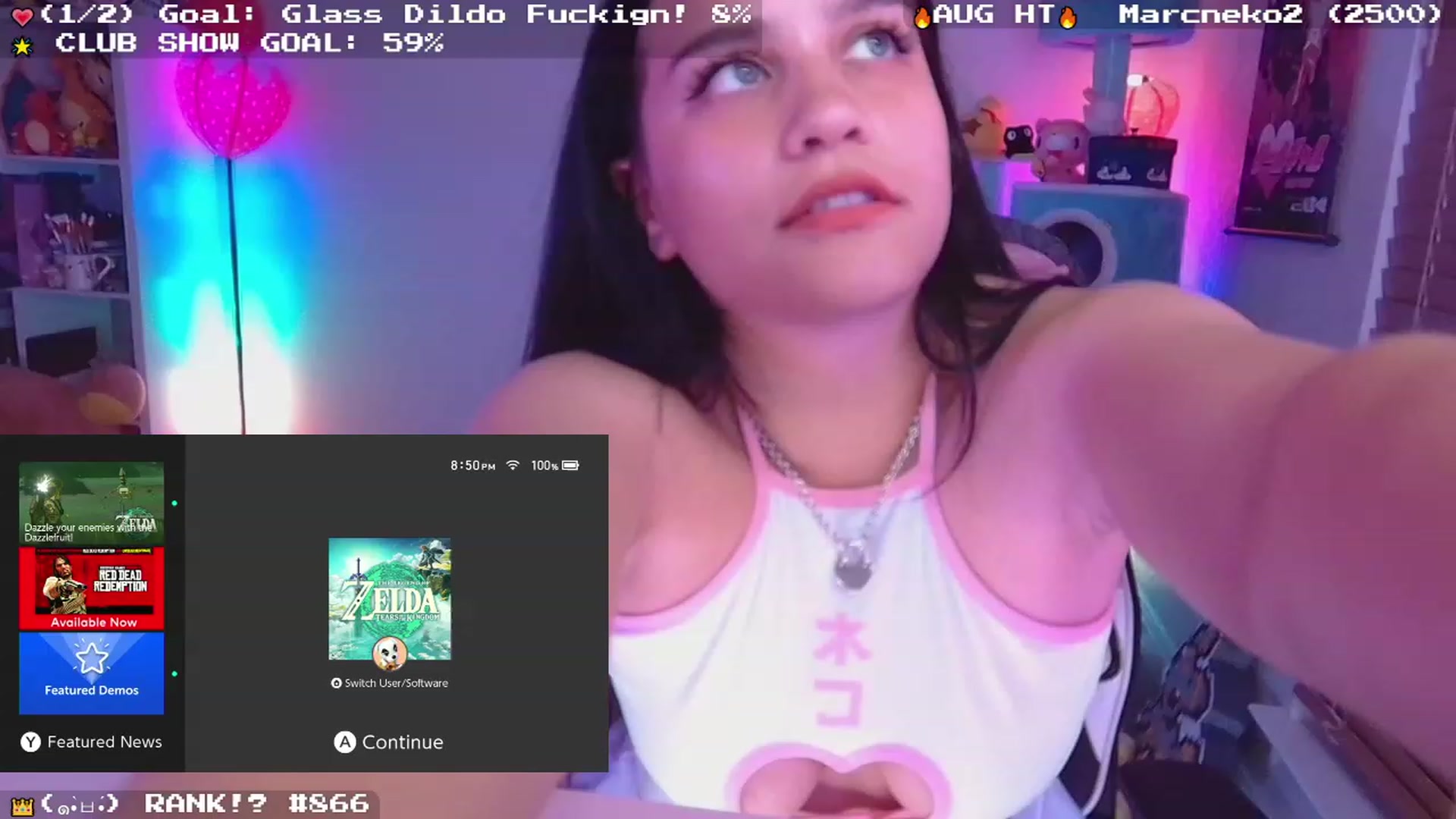 Gallery image thumbnail from Nekobeanxo's myfreecams stream on, 08/25/2023, 03:14 image 8 of 20