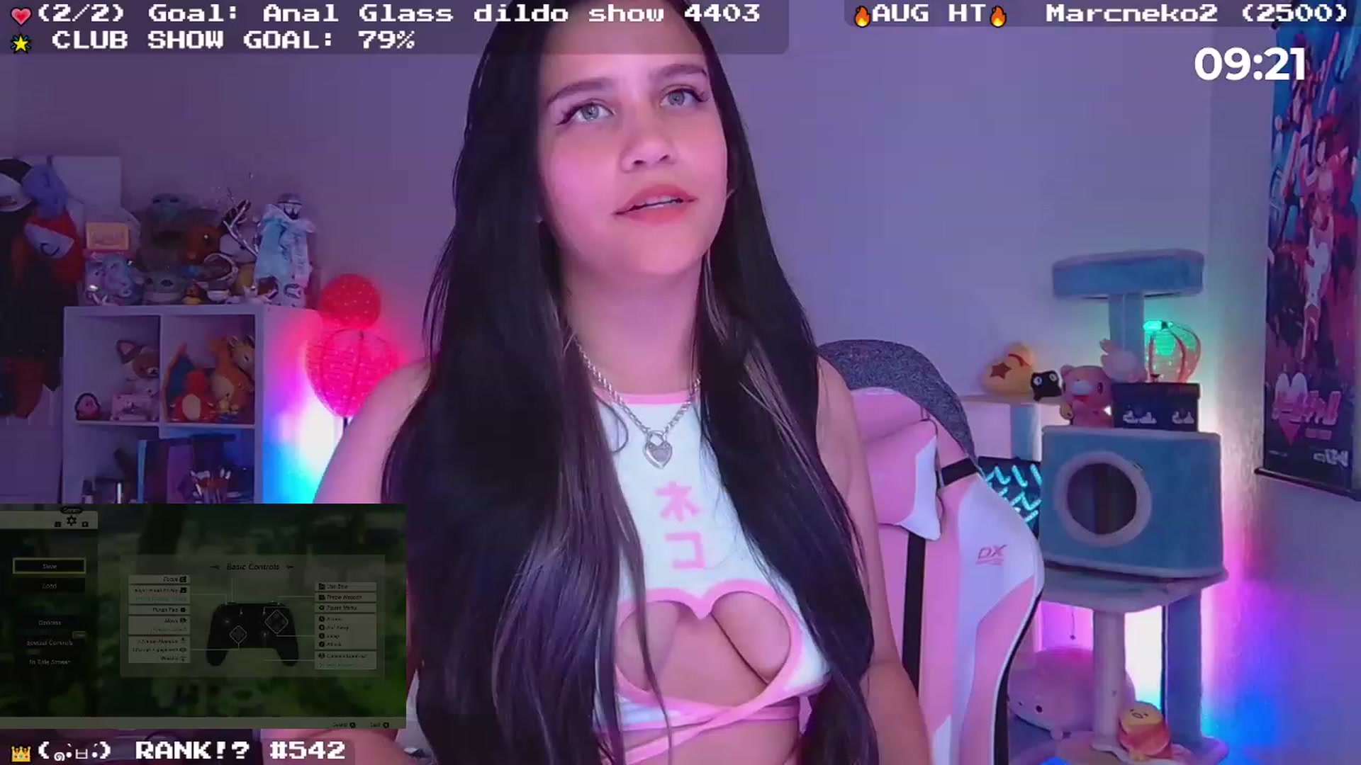 Gallery image thumbnail from Nekobeanxo's myfreecams stream on, 08/25/2023, 07:40 image 18 of 20