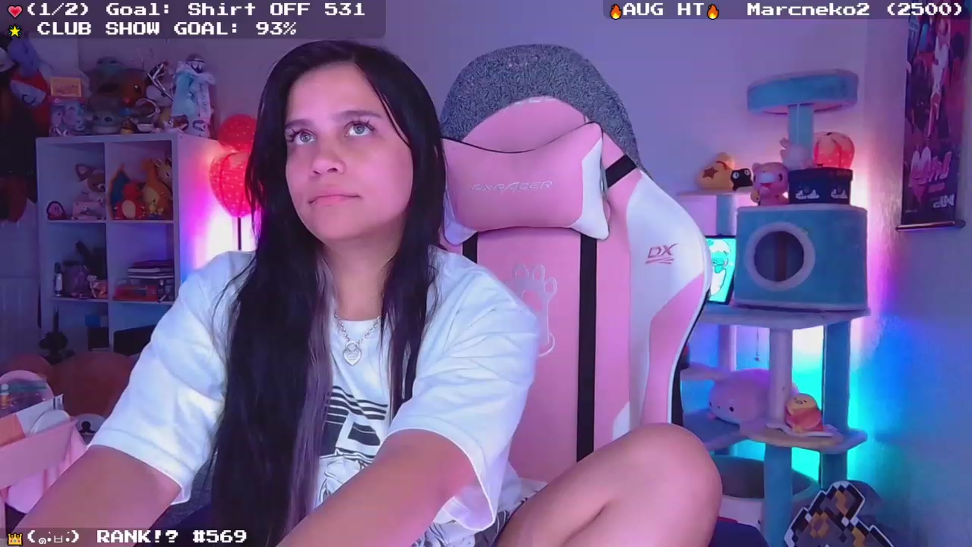 Gallery image thumbnail from Nekobeanxo's myfreecams stream on, 08/28/2023, 03:28 image 8 of 20