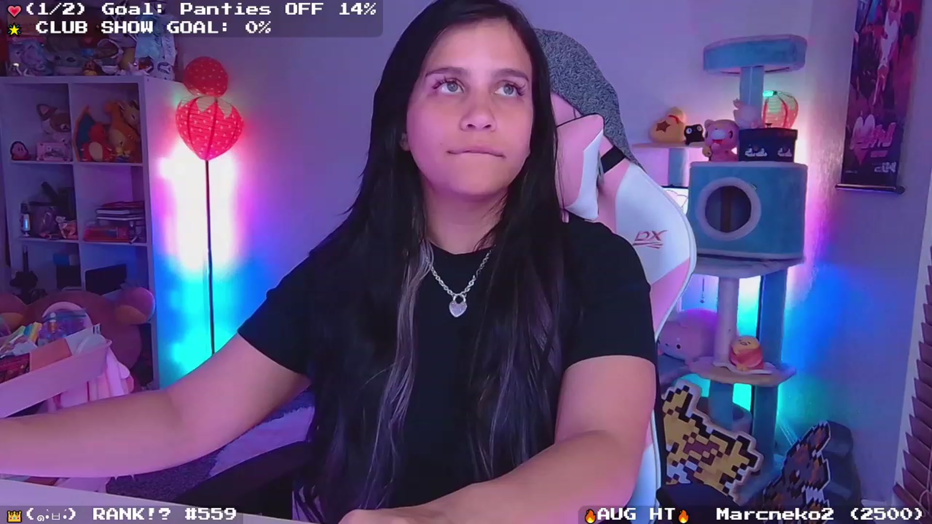 Gallery image thumbnail from Nekobeanxo's myfreecams stream on, 08/29/2023, 03:30 image 6 of 20
