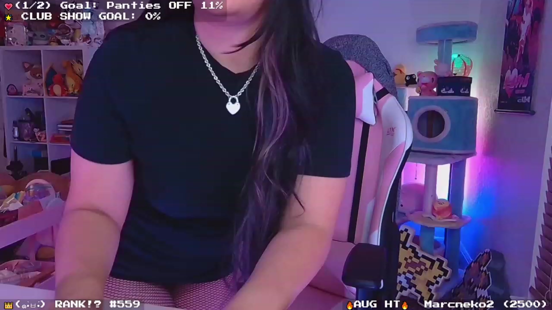 Gallery image thumbnail from Nekobeanxo's myfreecams stream on, 08/29/2023, 03:30 image 2 of 20