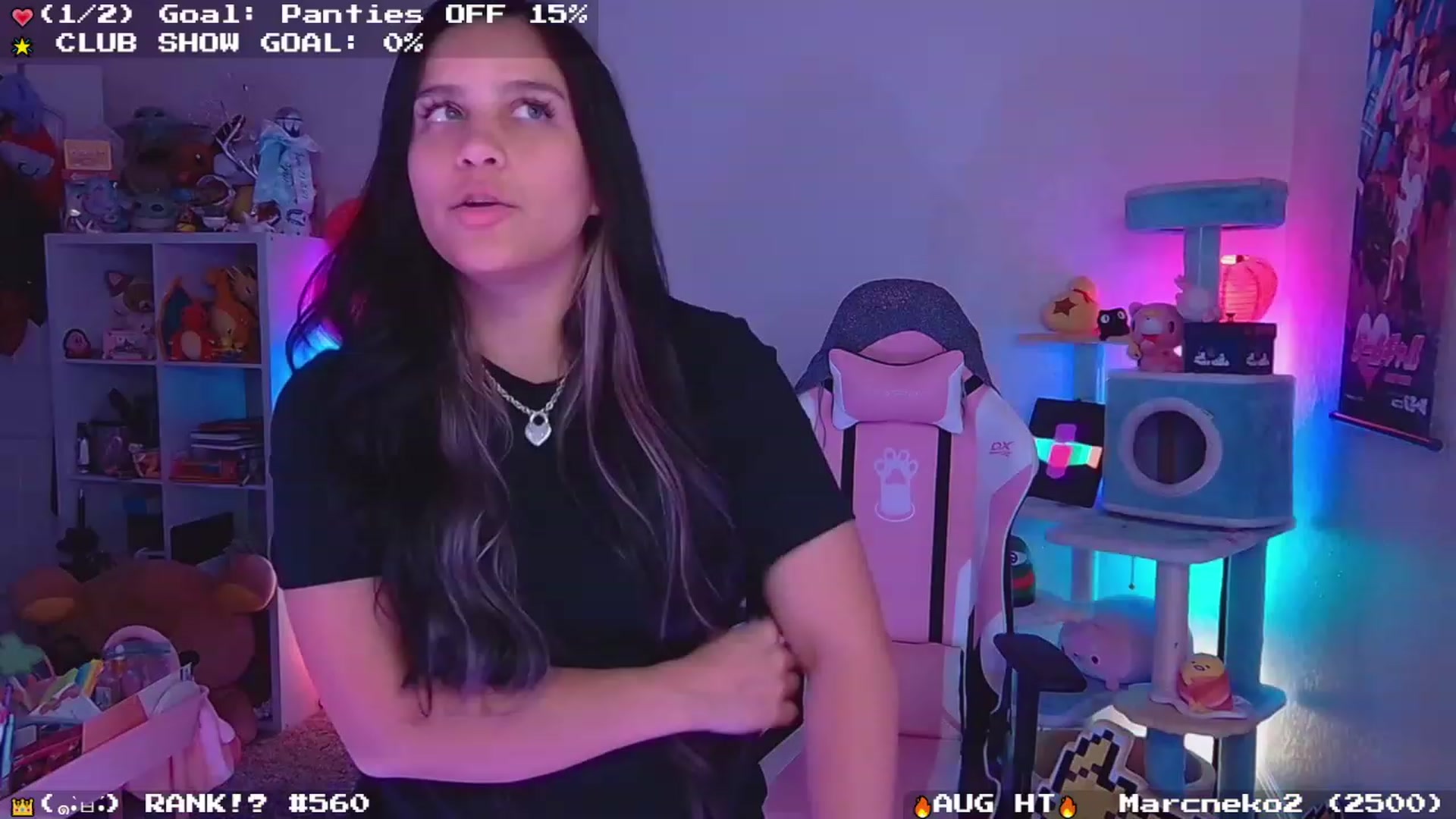 Gallery image thumbnail from Nekobeanxo's myfreecams stream on, 08/29/2023, 03:30 image 12 of 20