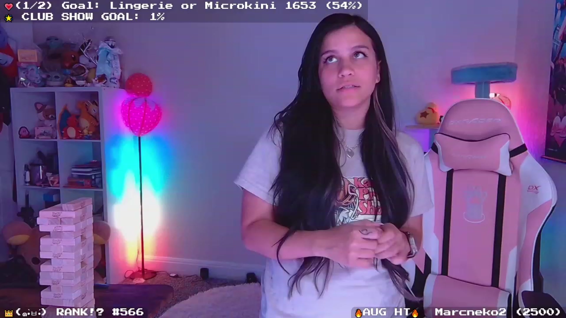 Gallery image thumbnail from Nekobeanxo's myfreecams stream on, 08/30/2023, 04:11 image 17 of 20