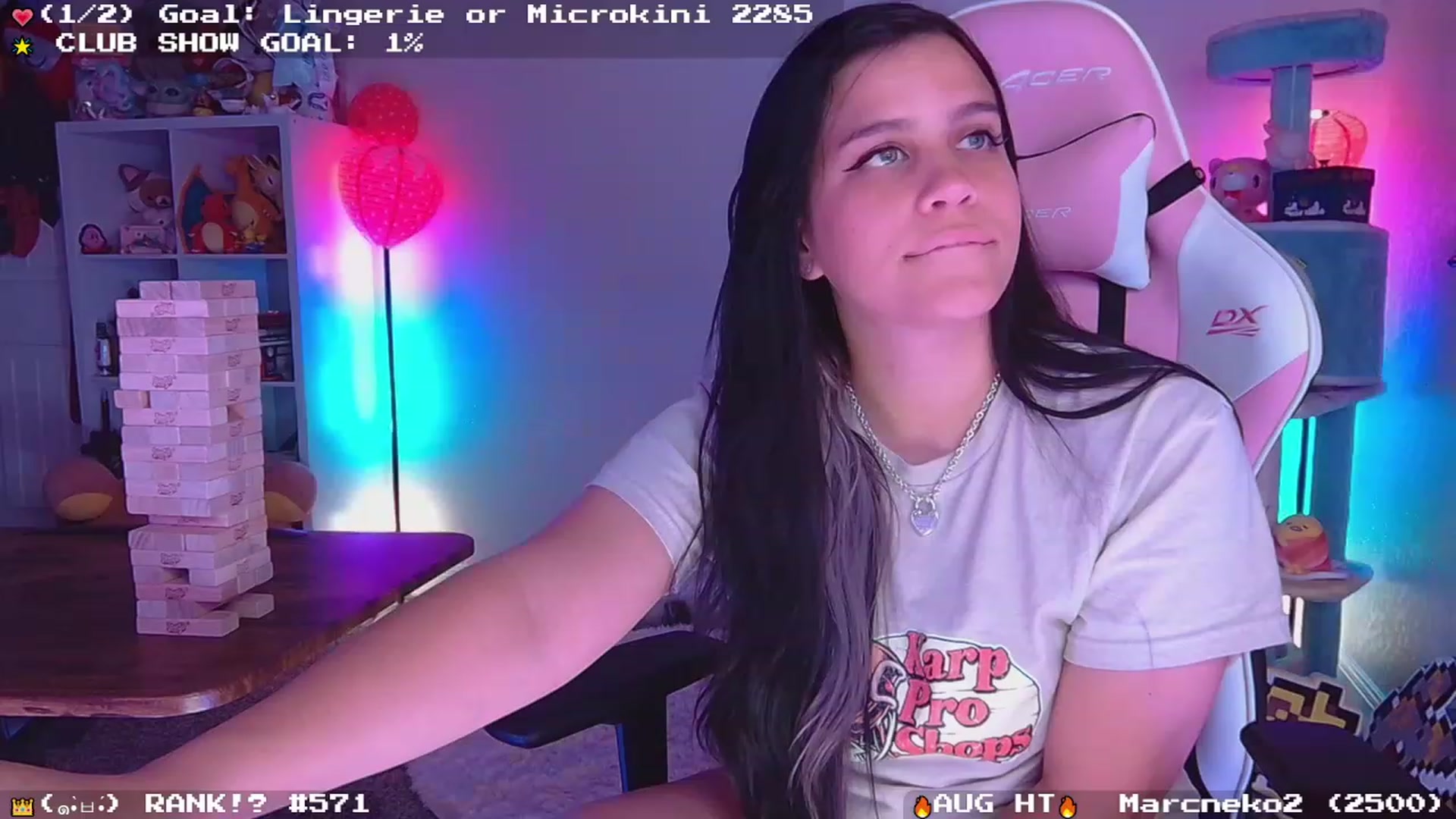 Gallery image thumbnail from Nekobeanxo's myfreecams stream on, 08/30/2023, 04:11 image 12 of 20