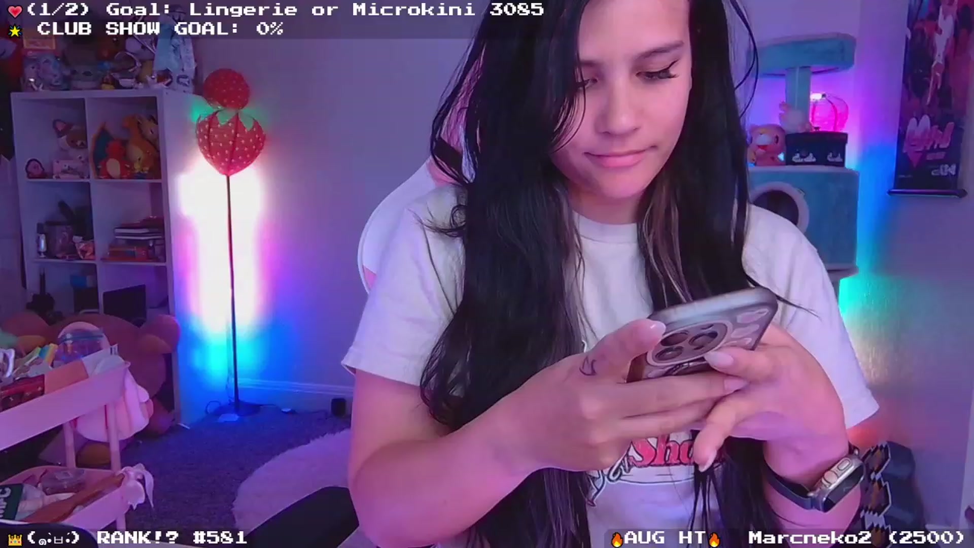 Gallery image thumbnail from Nekobeanxo's myfreecams stream on, 08/30/2023, 04:11 image 1 of 20