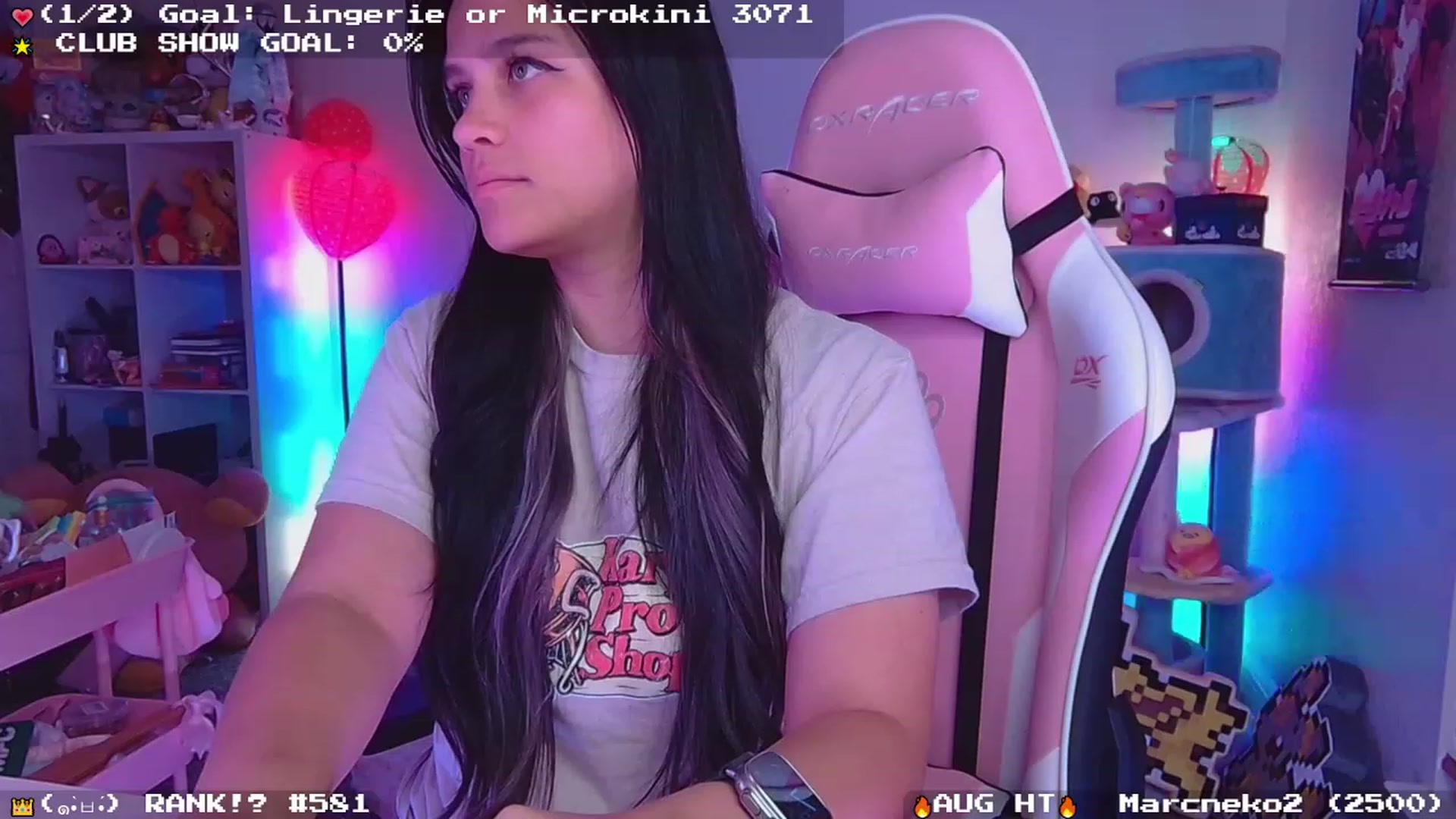 Gallery image thumbnail from Nekobeanxo's myfreecams stream on, 08/30/2023, 04:11 image 3 of 20