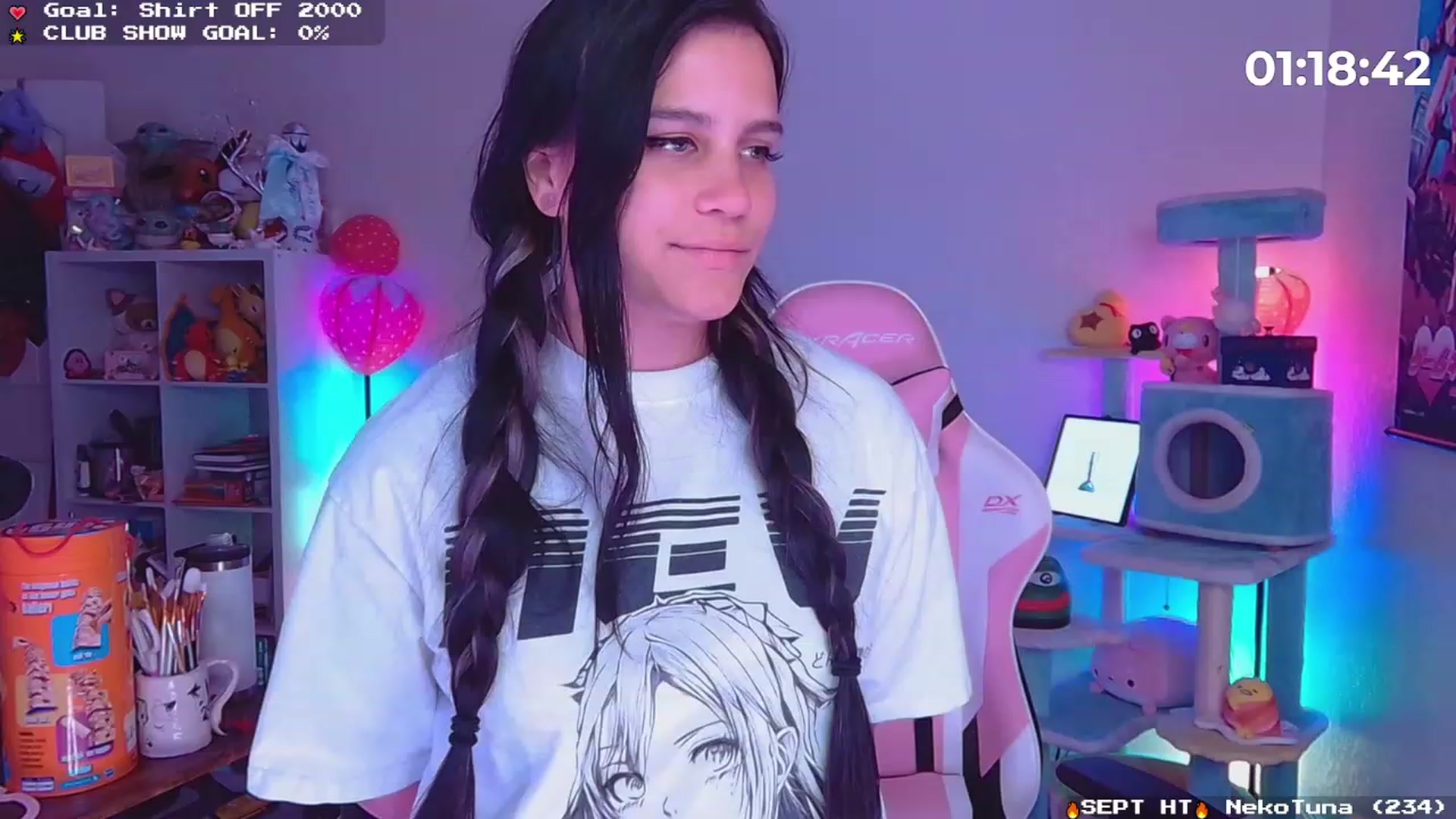 Gallery image thumbnail from Nekobeanxo's myfreecams stream on, 09/03/2023, 03:51 image 6 of 20