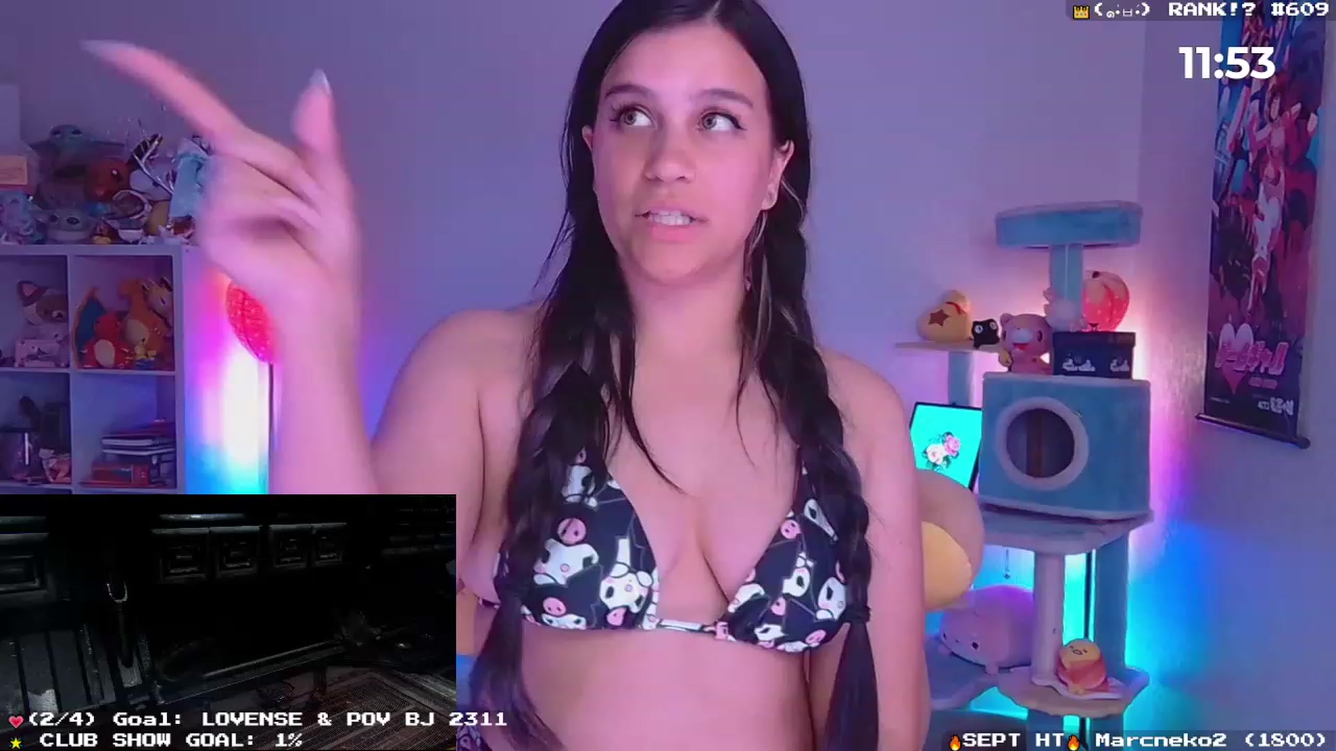 Gallery image thumbnail from Nekobeanxo's myfreecams stream on, 09/03/2023, 03:51 image 16 of 20