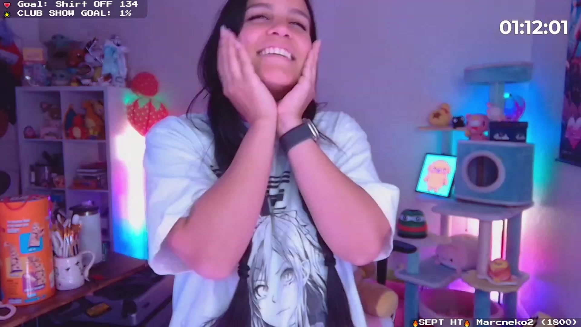Gallery image thumbnail from Nekobeanxo's myfreecams stream on, 09/03/2023, 03:51 image 7 of 20