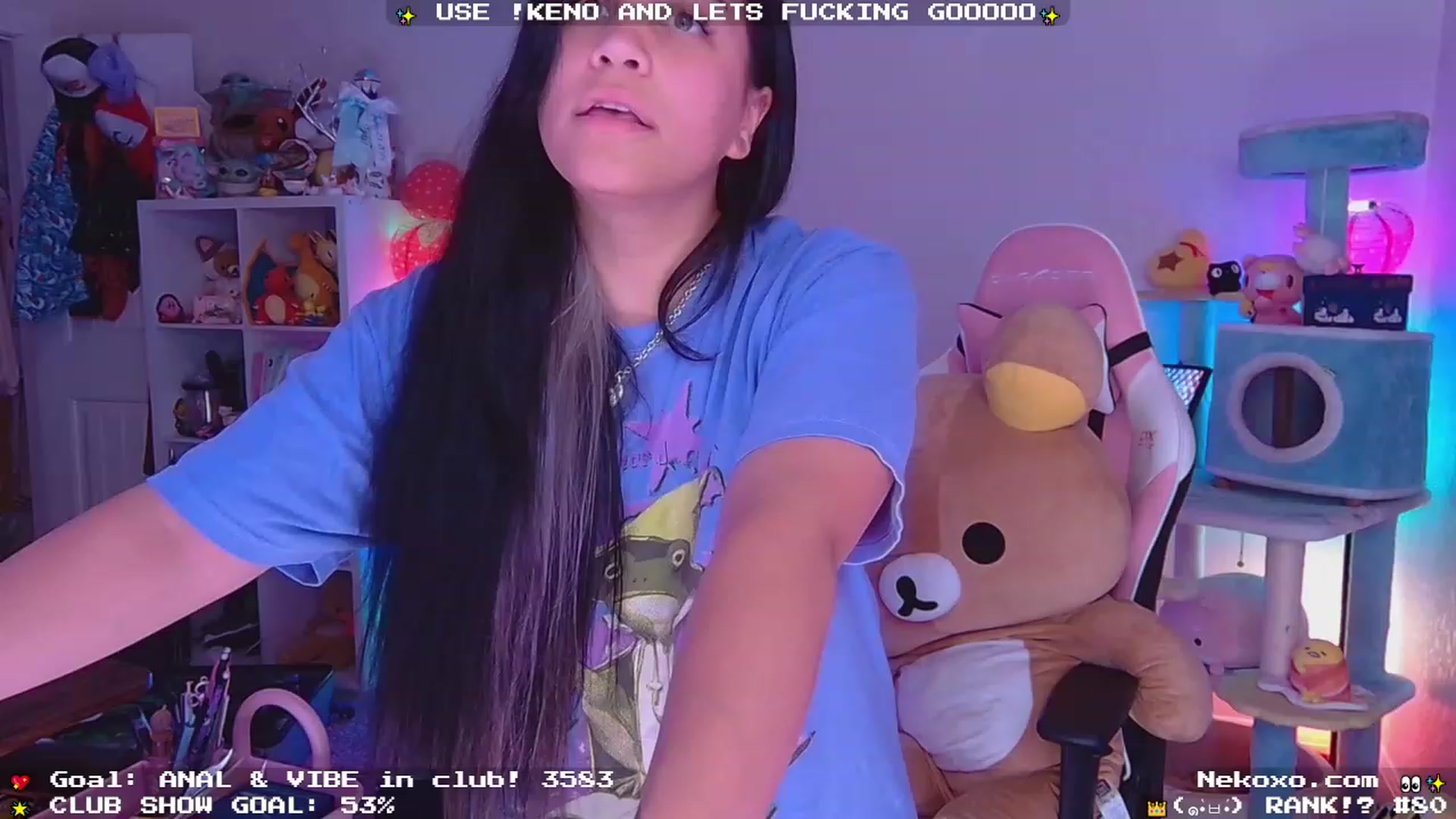 Gallery image thumbnail from Nekobeanxo's myfreecams stream on, 09/09/2023, 08:00 image 10 of 20