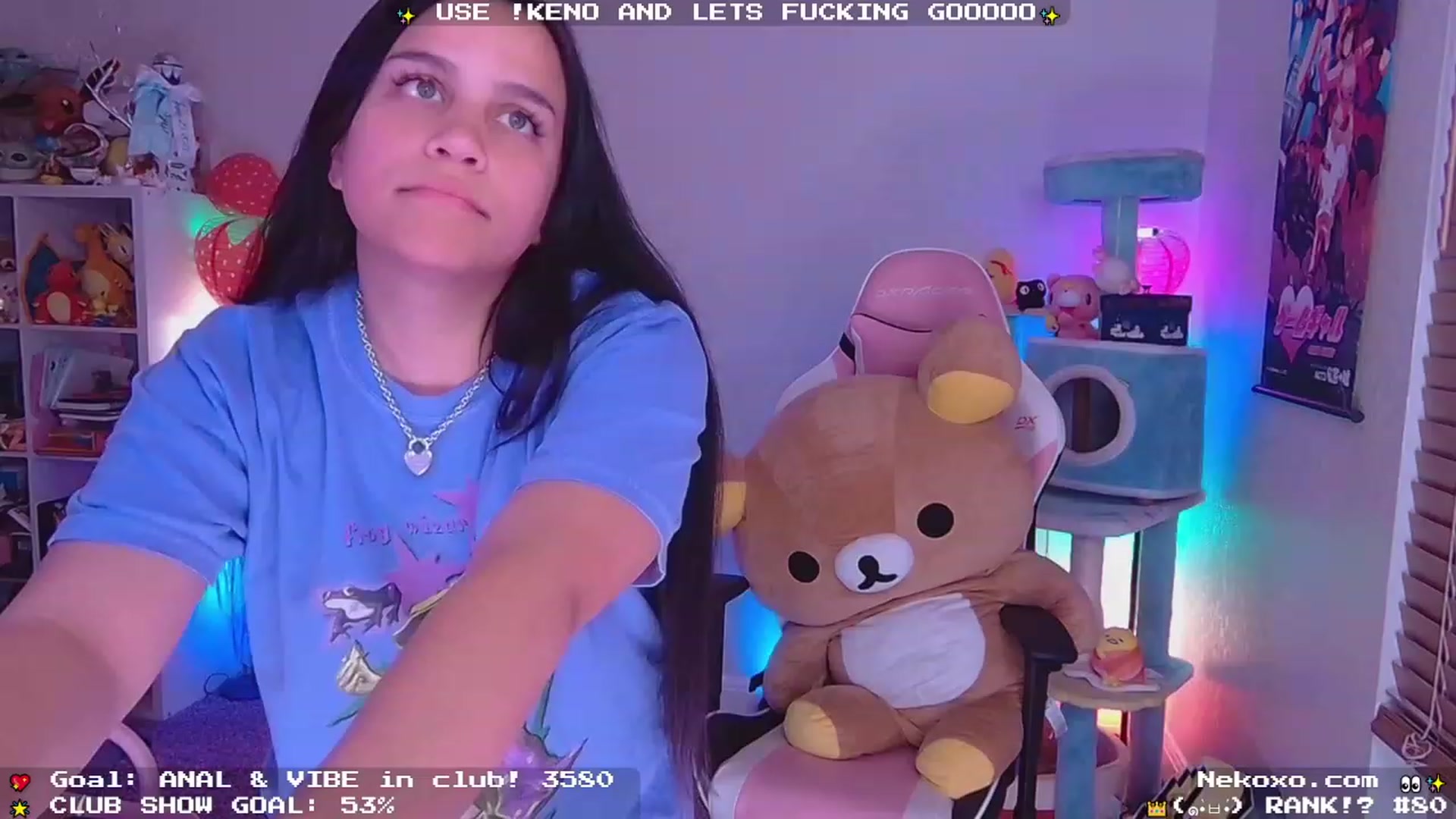 Gallery image thumbnail from Nekobeanxo's myfreecams stream on, 09/09/2023, 08:00 image 11 of 20