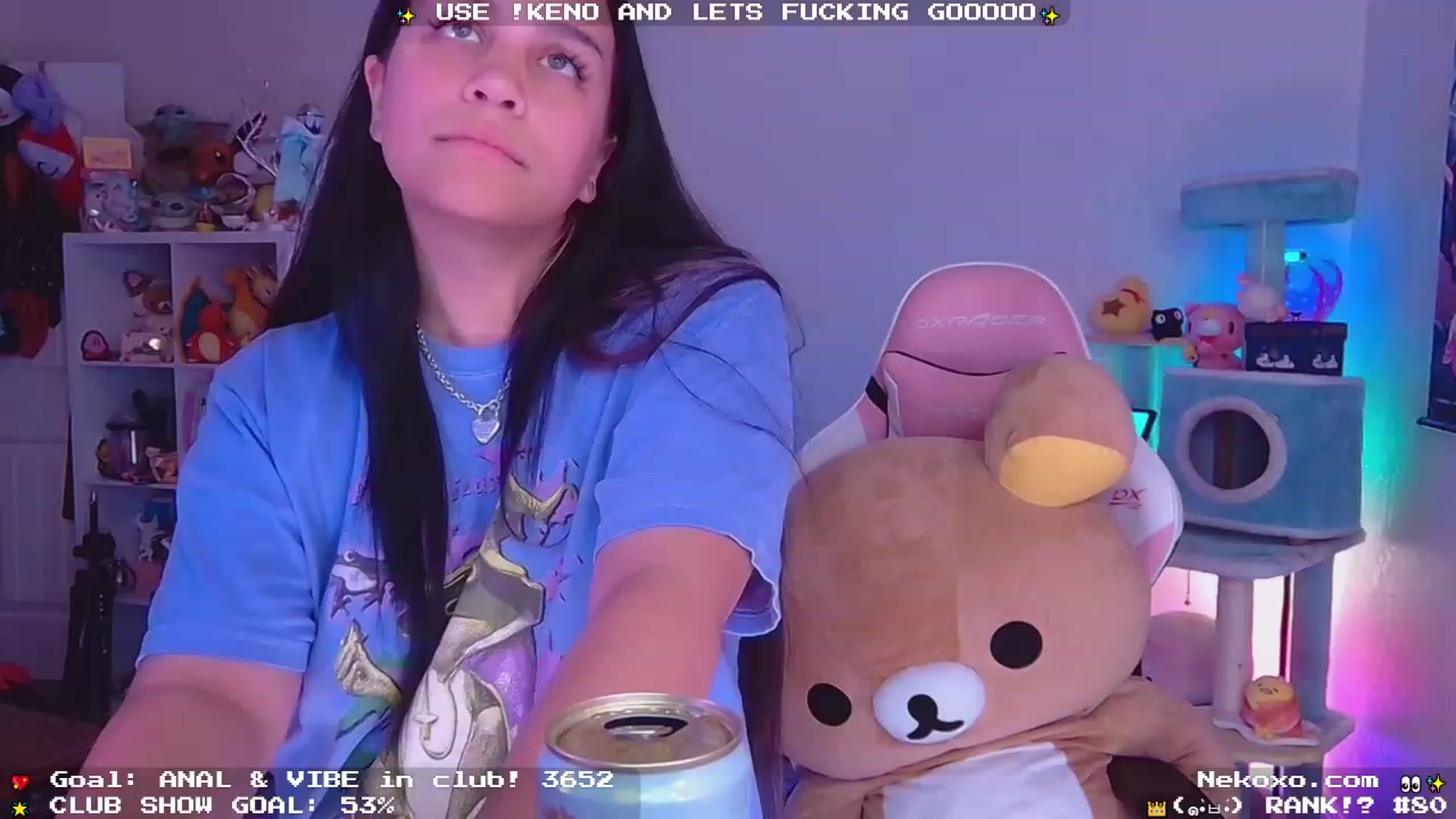Gallery image thumbnail from Nekobeanxo's myfreecams stream on, 09/09/2023, 08:00 image 9 of 20
