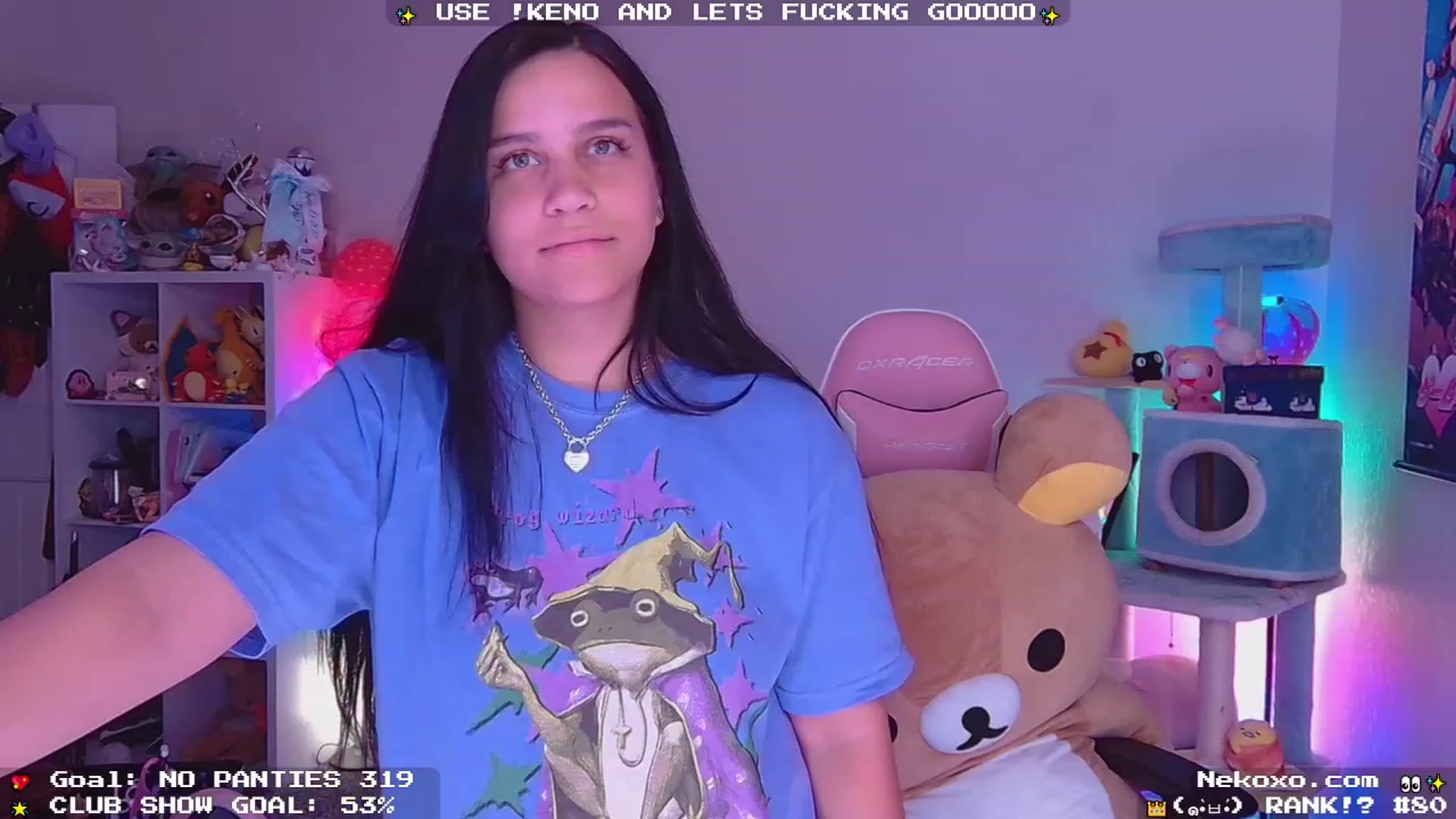 Gallery image thumbnail from Nekobeanxo's myfreecams stream on, 09/09/2023, 08:00 image 6 of 20