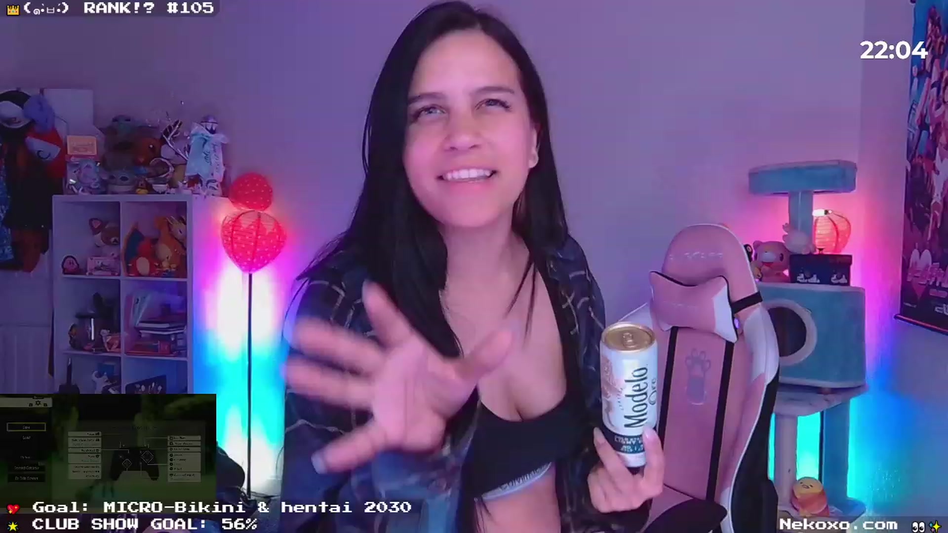 Gallery image thumbnail from Nekobeanxo's myfreecams stream on, 09/11/2023, 07:08 image 1 of 20