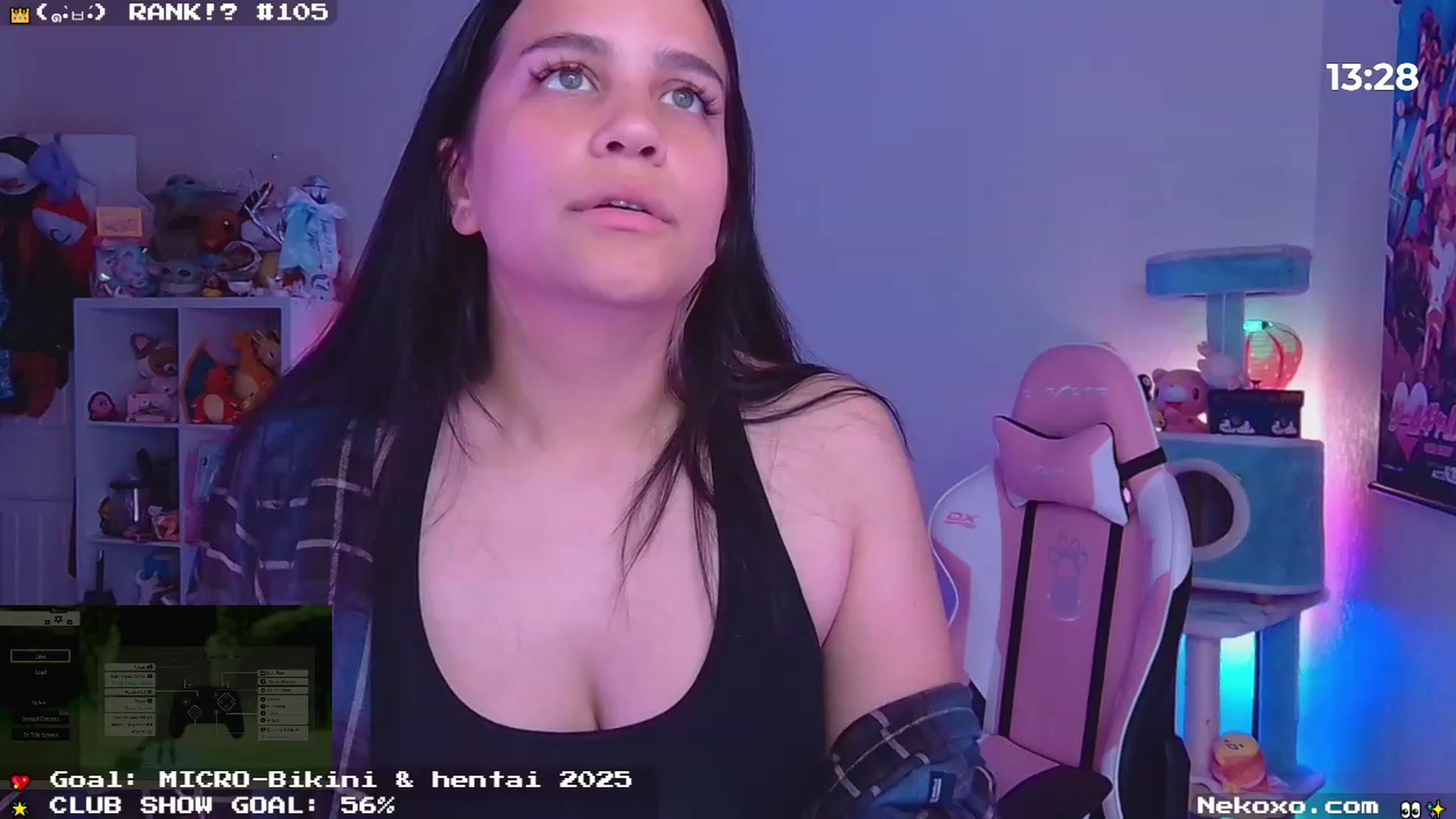 Gallery image thumbnail from Nekobeanxo's myfreecams stream on, 09/11/2023, 07:08 image 2 of 20