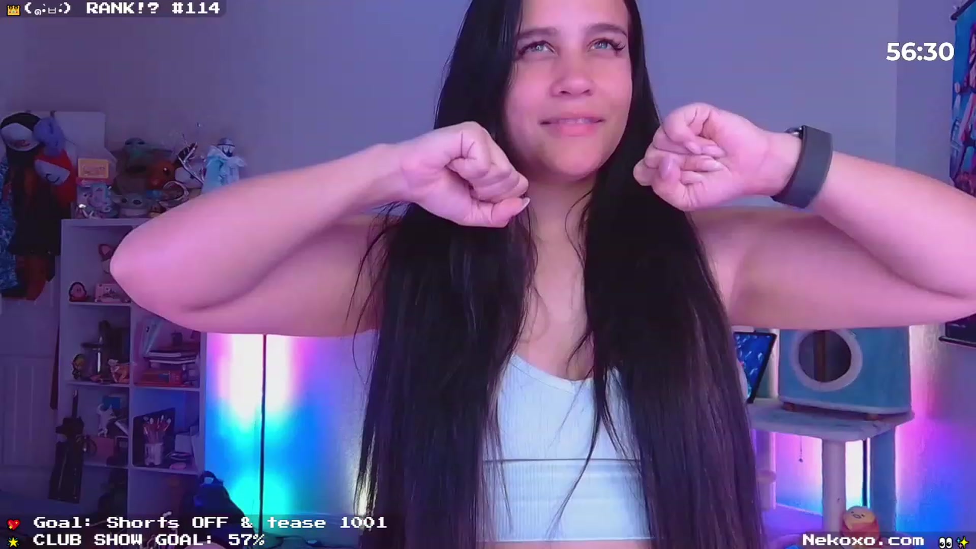 Gallery image thumbnail from Nekobeanxo's myfreecams stream on, 09/12/2023, 02:36 image 17 of 20