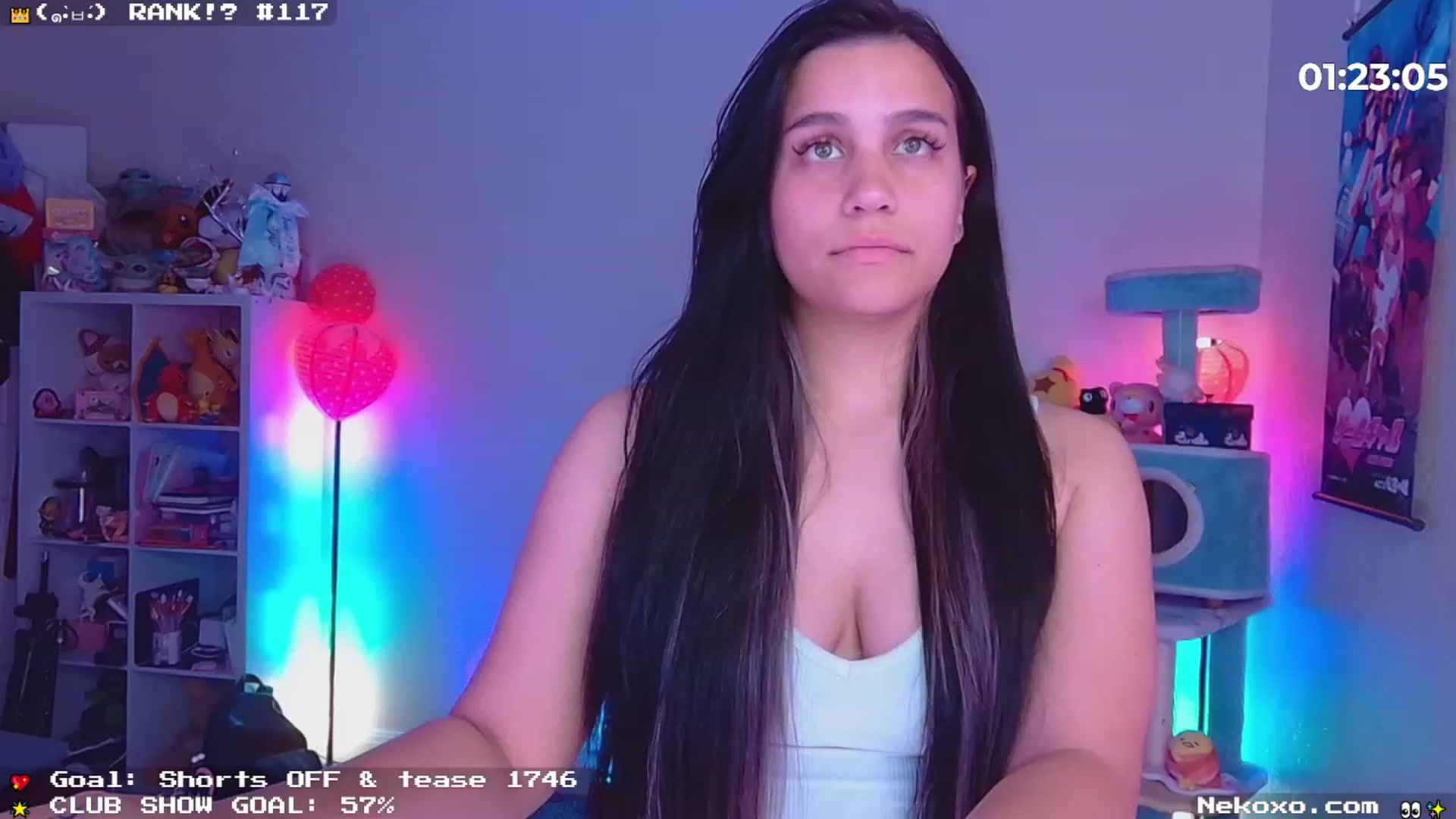 Gallery image thumbnail from Nekobeanxo's myfreecams stream on, 09/12/2023, 02:36 image 6 of 20