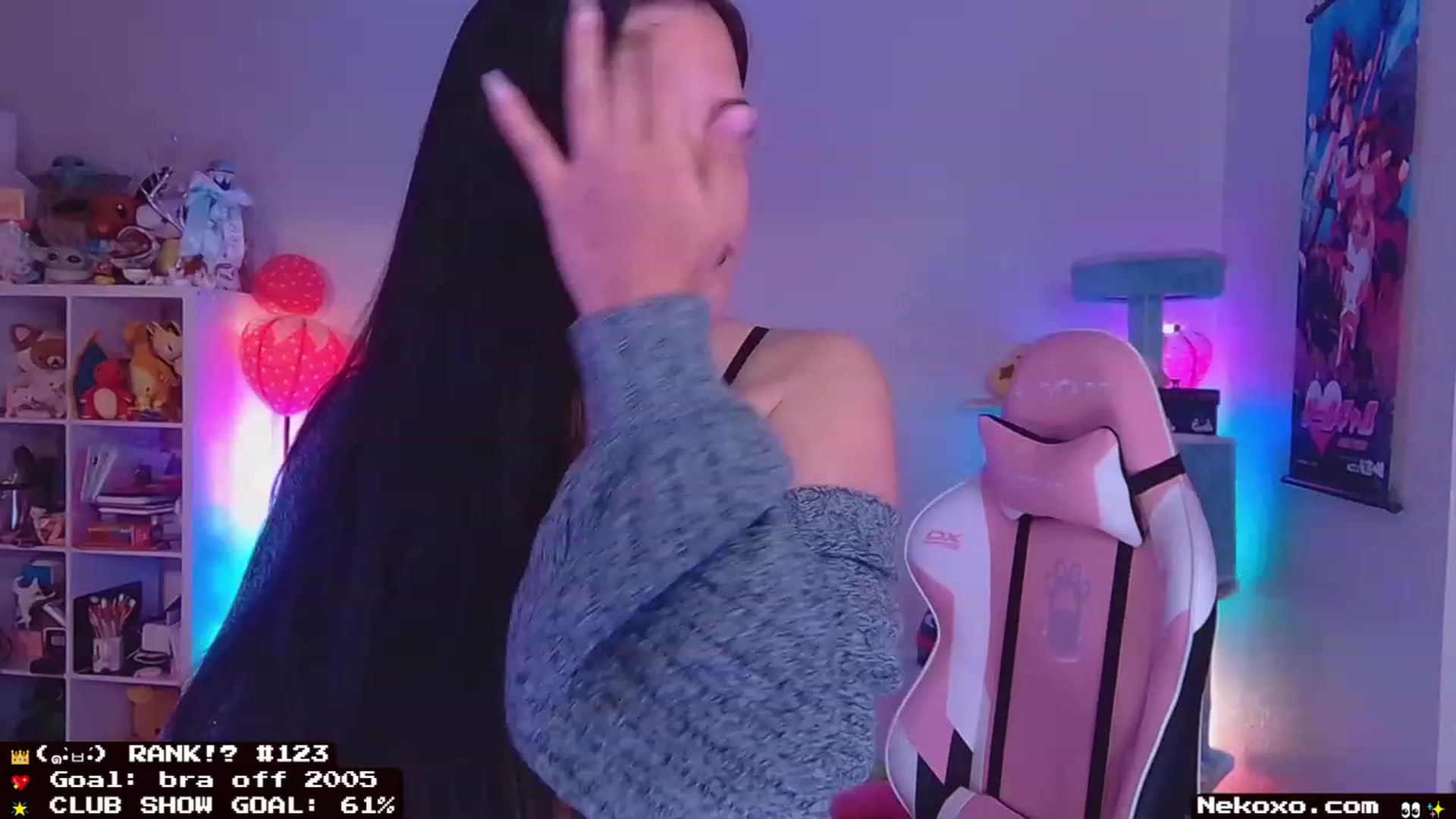 Gallery image thumbnail from Nekobeanxo's myfreecams stream on, 09/13/2023, 06:50 image 3 of 20