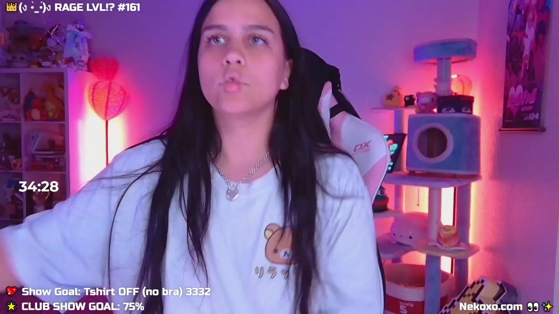 Gallery image thumbnail from Nekobeanxo's myfreecams stream on, 09/19/2023, 07:22 image 7 of 20