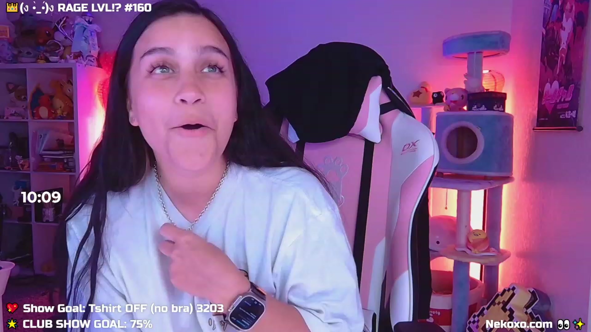 Gallery image thumbnail from Nekobeanxo's myfreecams stream on, 09/19/2023, 07:22 image 13 of 20
