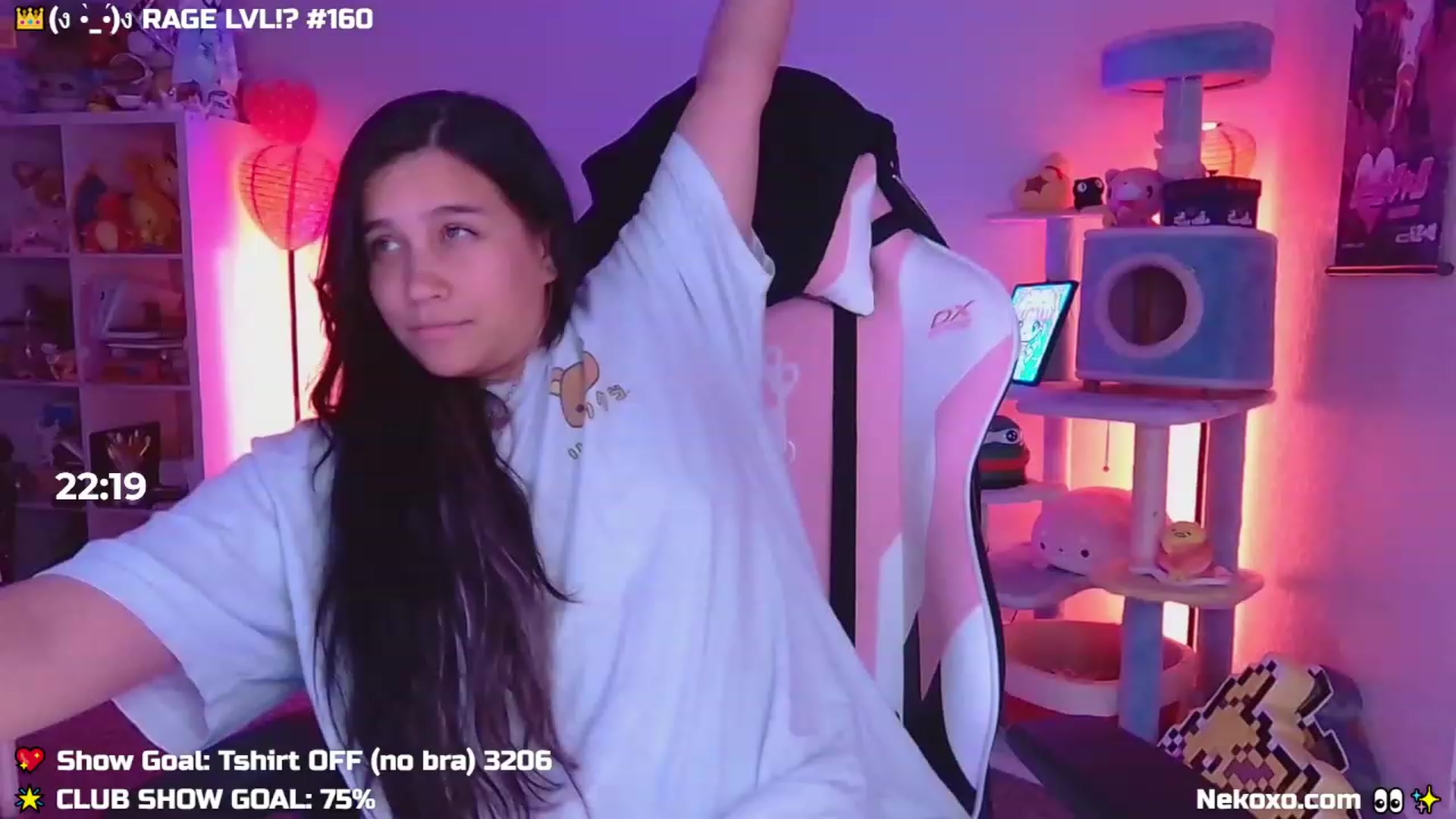 Gallery image thumbnail from Nekobeanxo's myfreecams stream on, 09/19/2023, 07:22 image 10 of 20