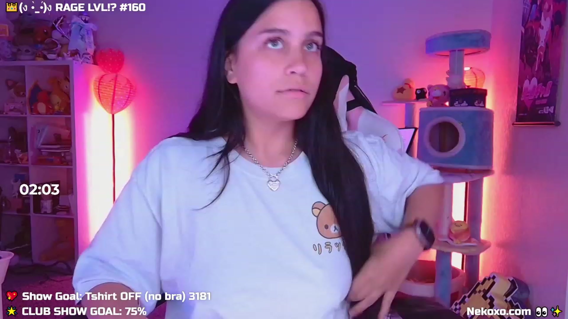 Gallery image thumbnail from Nekobeanxo's myfreecams stream on, 09/19/2023, 07:22 image 15 of 20