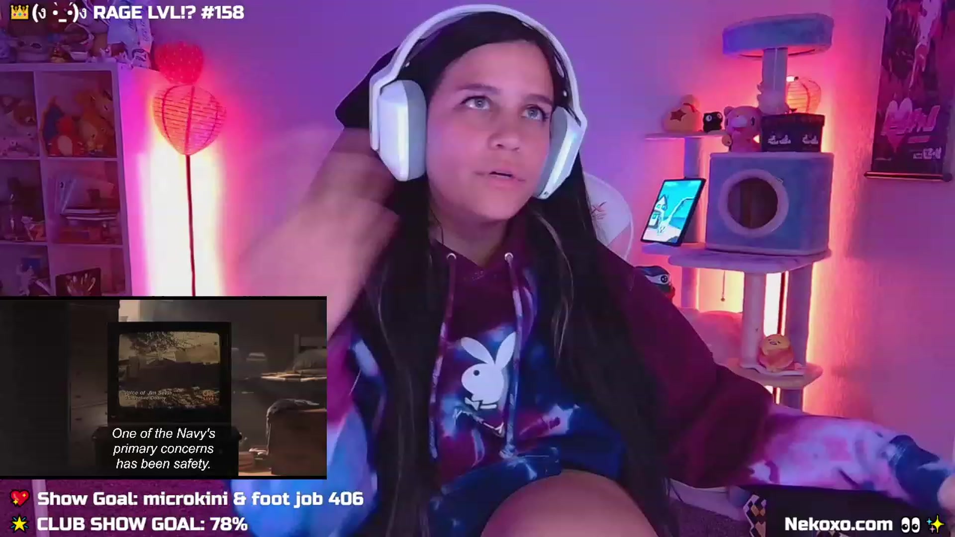 Gallery image thumbnail from Nekobeanxo's myfreecams stream on, 09/20/2023, 08:14 image 5 of 20