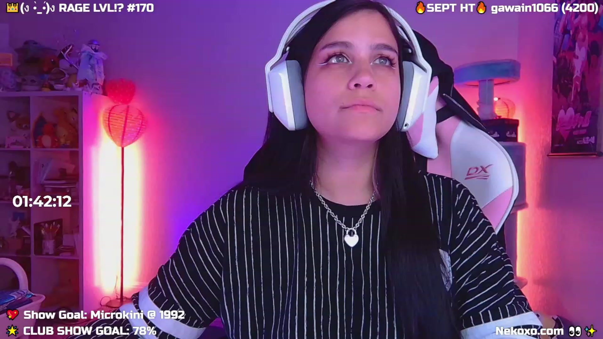 Gallery image thumbnail from Nekobeanxo's myfreecams stream on, 09/21/2023, 02:14 image 4 of 20