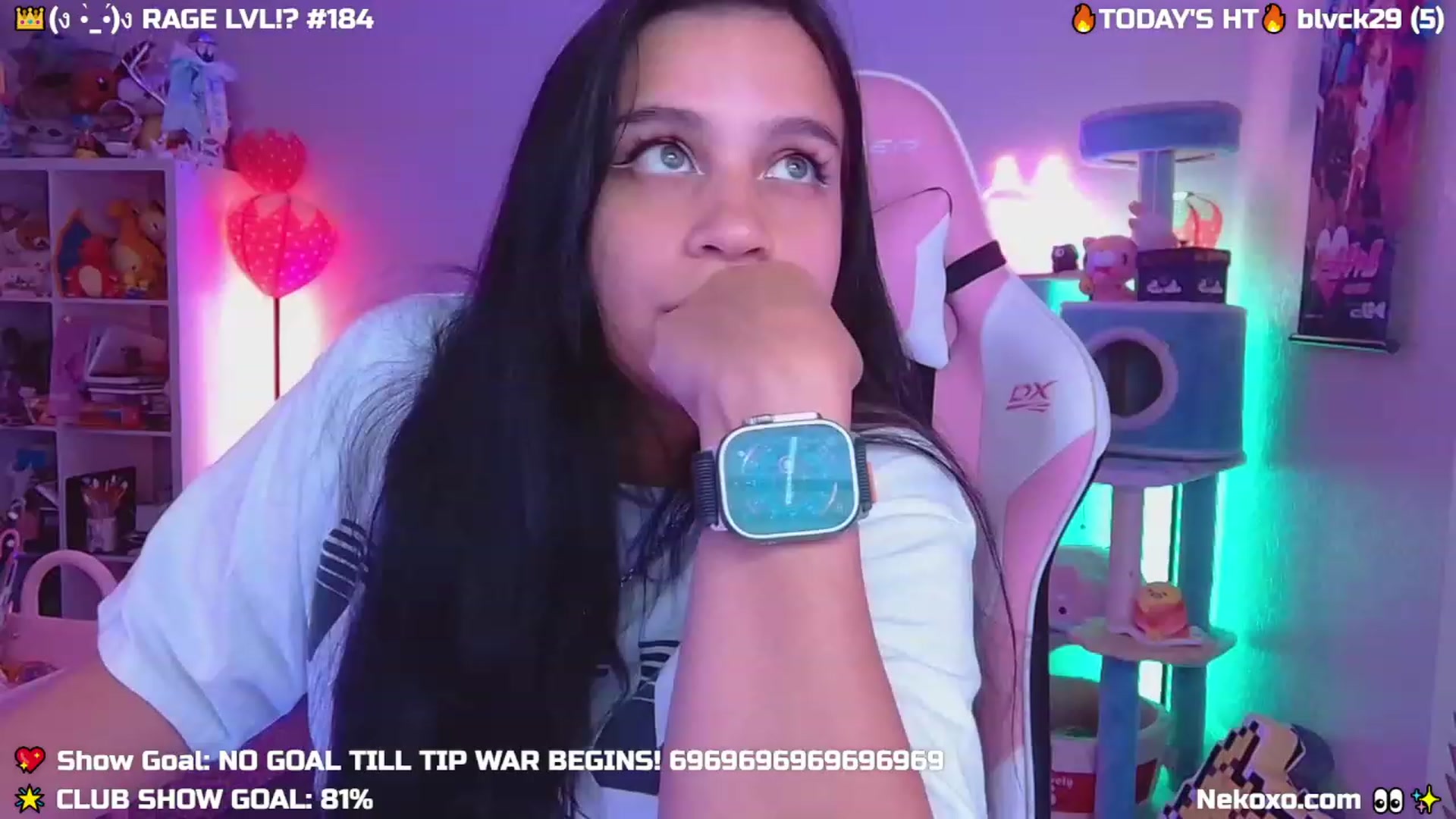 Gallery image thumbnail from Nekobeanxo's myfreecams stream on, 09/24/2023, 04:44 image 3 of 20