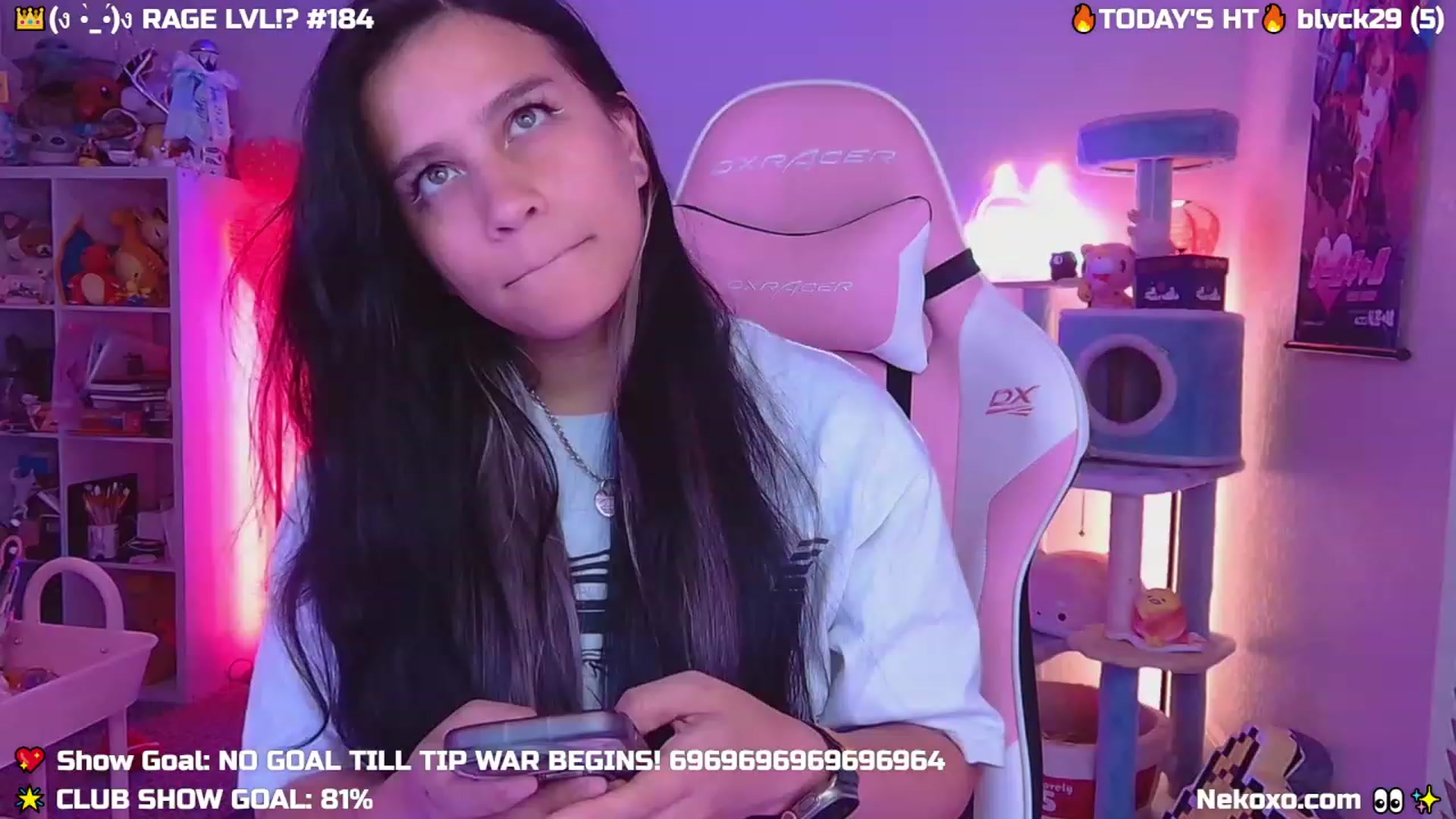 Gallery image thumbnail from Nekobeanxo's myfreecams stream on, 09/24/2023, 04:44 image 1 of 20