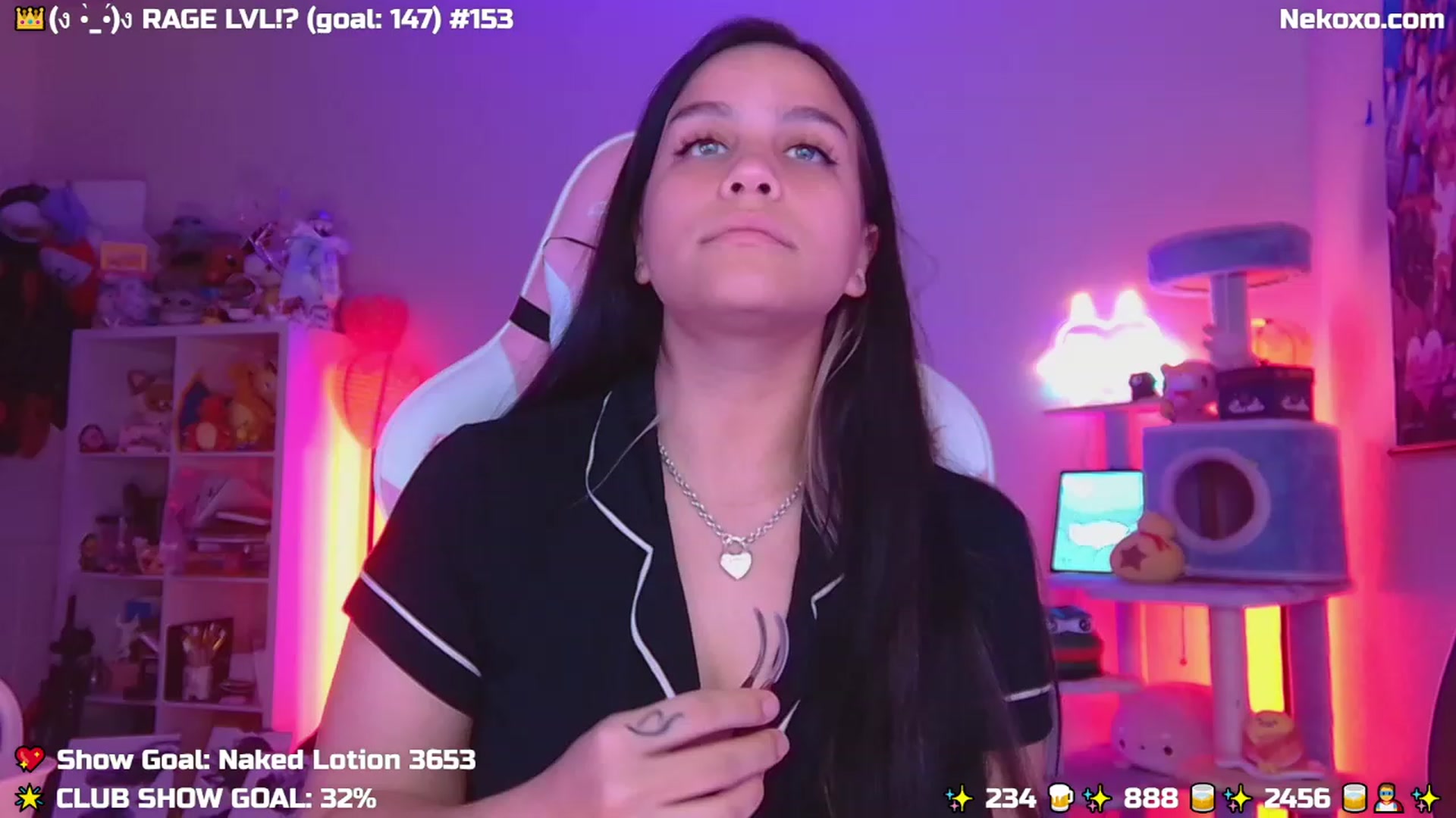 Gallery image thumbnail from Nekobeanxo's myfreecams stream on, 09/26/2023, 03:28 image 6 of 20