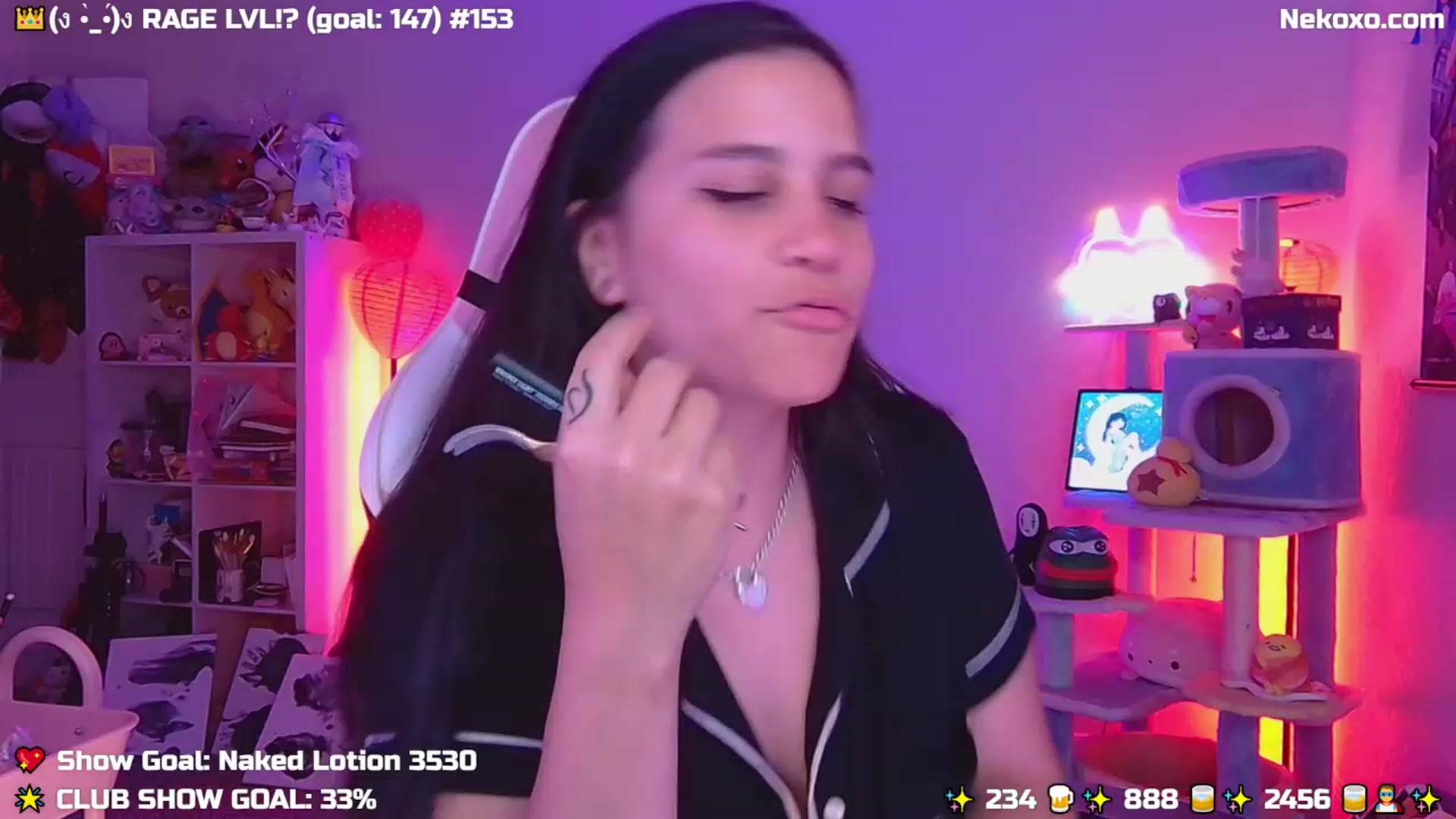 Gallery image thumbnail from Nekobeanxo's myfreecams stream on, 09/26/2023, 03:28 image 8 of 20