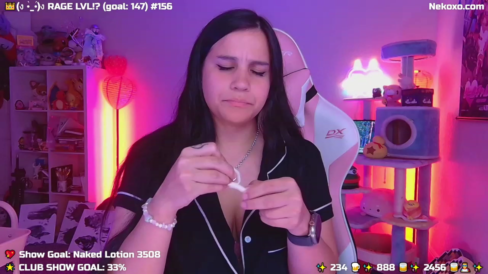 Gallery image thumbnail from Nekobeanxo's myfreecams stream on, 09/26/2023, 04:00 image 16 of 20