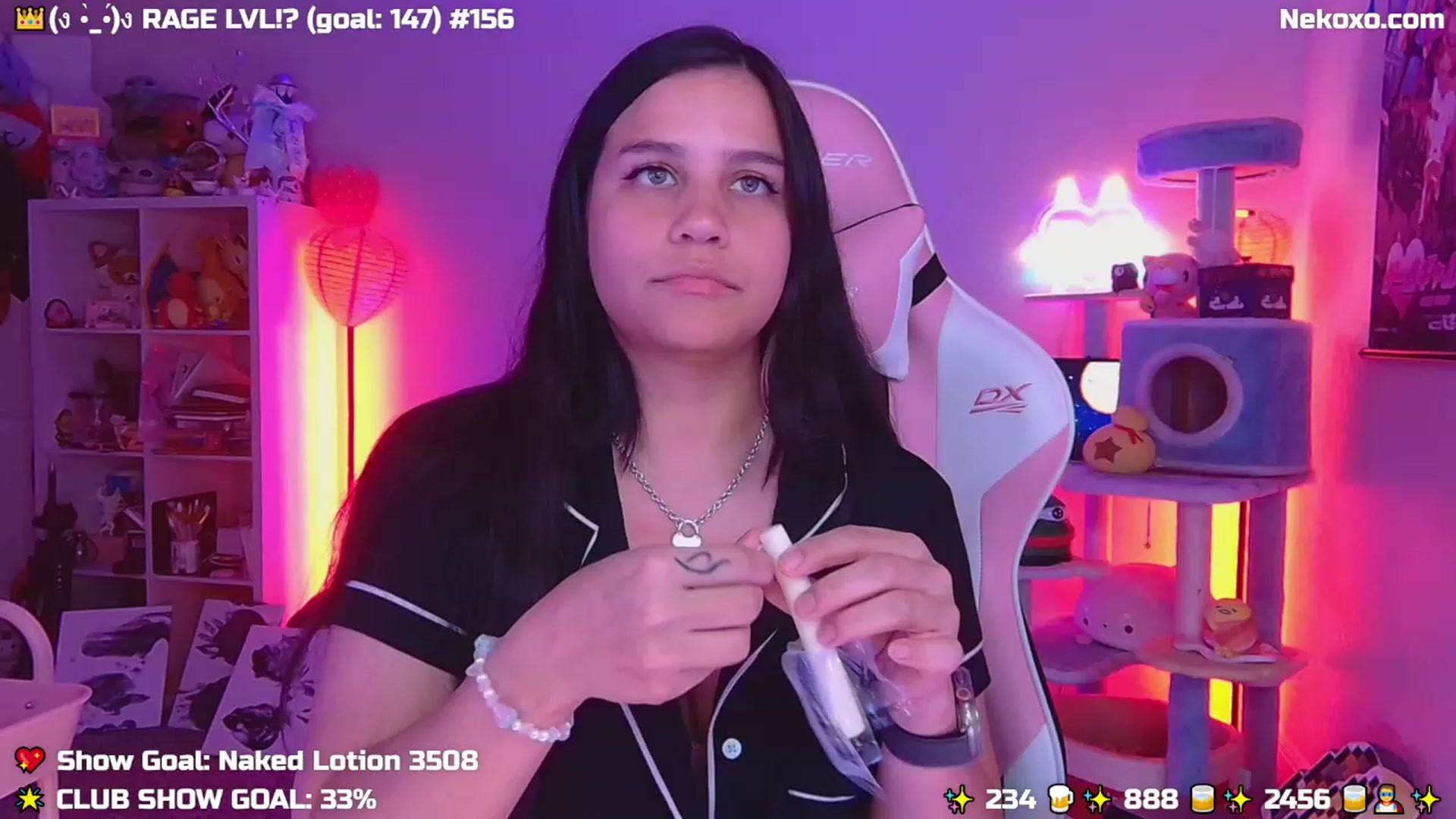 Gallery image thumbnail from Nekobeanxo's myfreecams stream on, 09/26/2023, 04:00 image 17 of 20