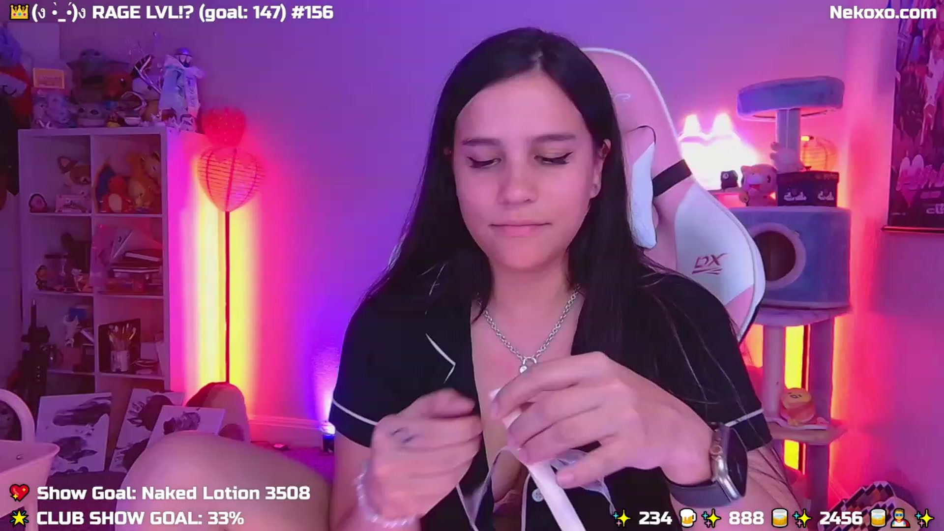 Gallery image thumbnail from Nekobeanxo's myfreecams stream on, 09/26/2023, 04:00 image 13 of 20