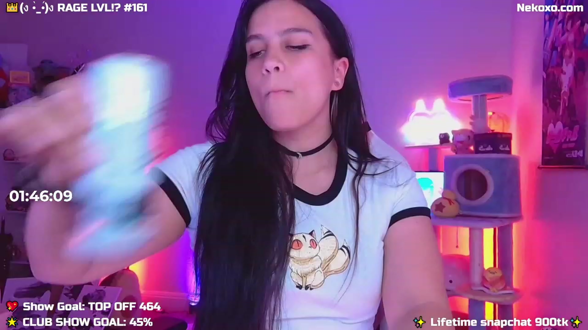 Gallery image thumbnail from Nekobeanxo's myfreecams stream on, 09/27/2023, 03:00 image 11 of 20