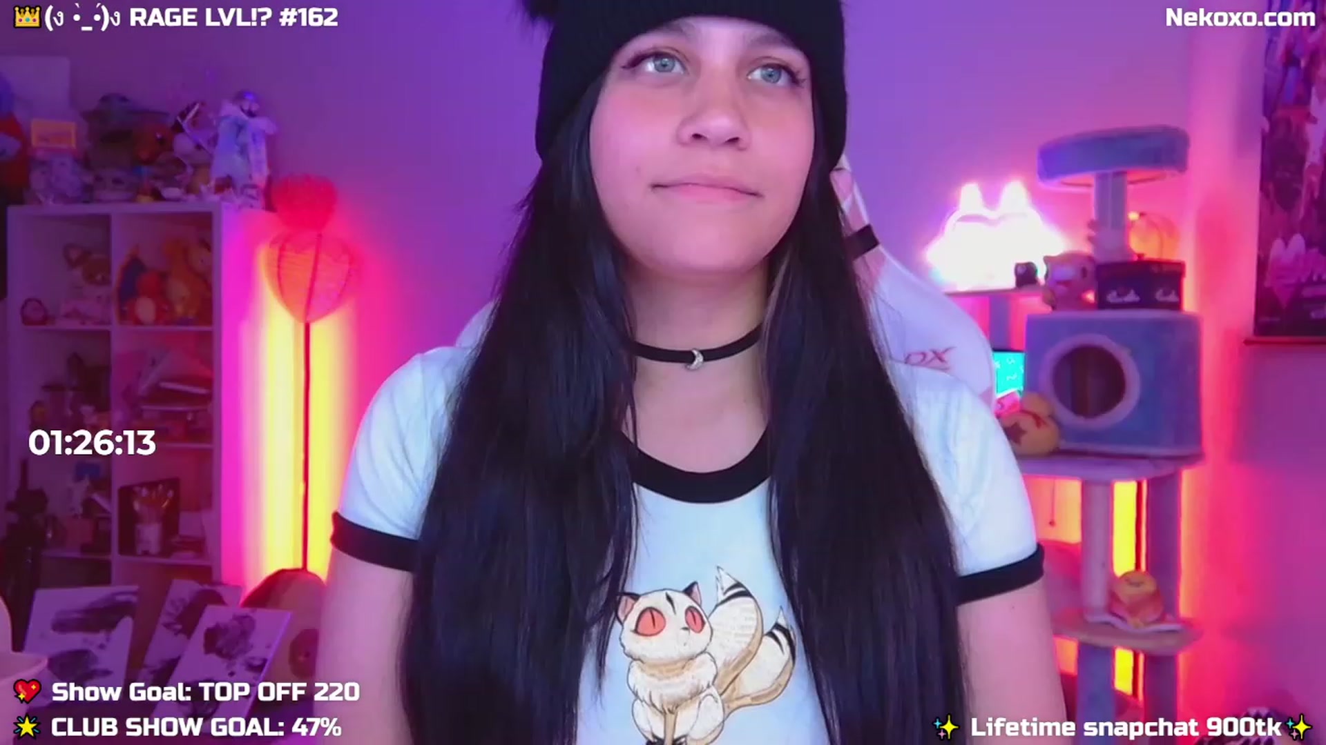 Gallery image thumbnail from Nekobeanxo's myfreecams stream on, 09/27/2023, 03:00 image 17 of 20