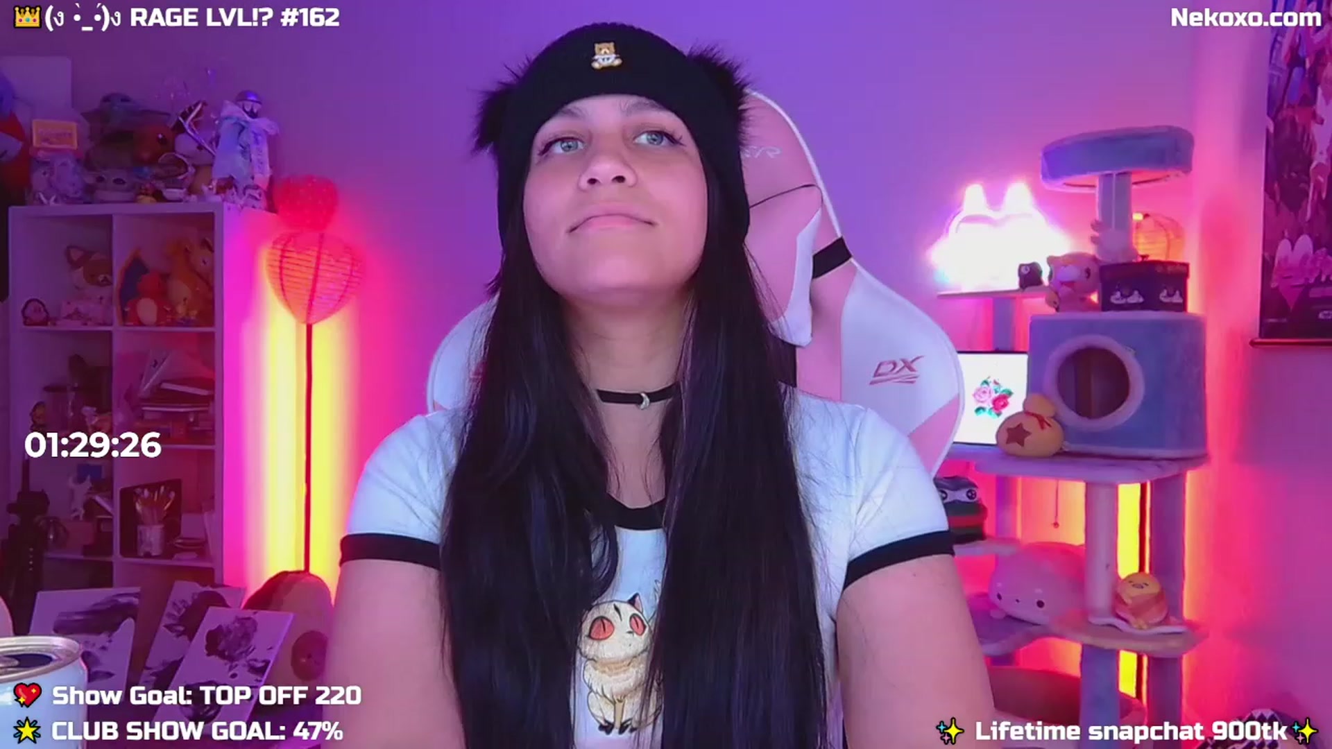 Gallery image thumbnail from Nekobeanxo's myfreecams stream on, 09/27/2023, 03:00 image 16 of 20