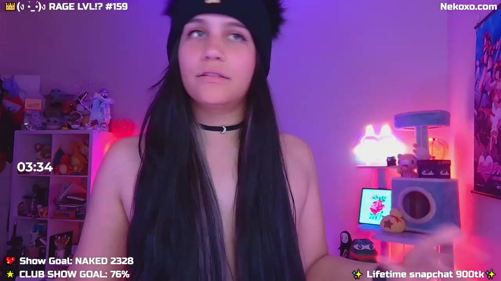 Gallery image thumbnail from Nekobeanxo's myfreecams stream on, 09/27/2023, 04:40 image 4 of 20