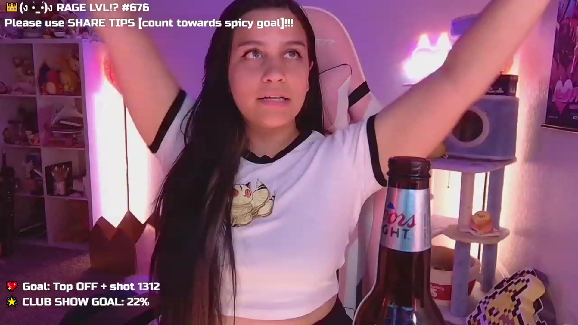 Gallery image thumbnail from Nekobeanxo's myfreecams stream on, 10/19/2023, 02:45 image 13 of 20