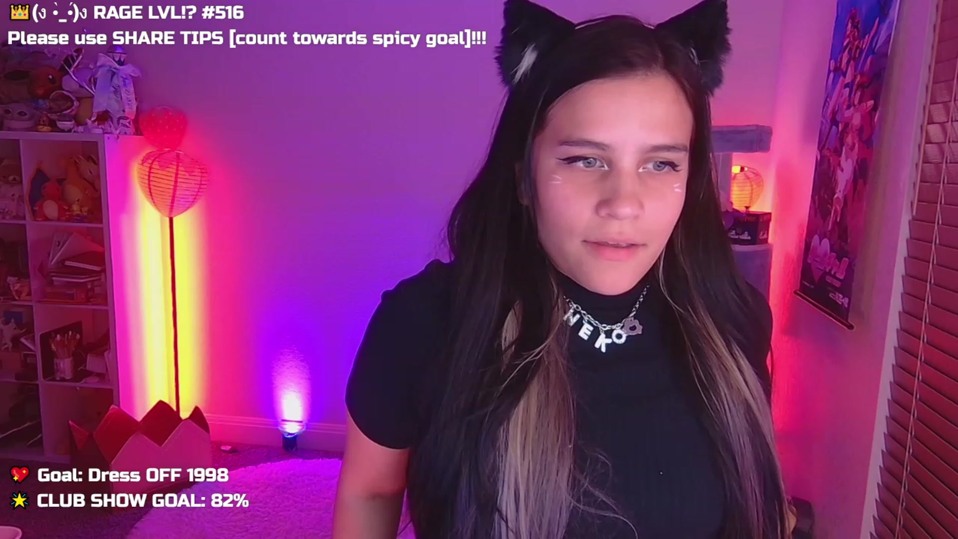 Gallery image thumbnail from Nekobeanxo's myfreecams stream on, 10/23/2023, 03:02 image 5 of 20