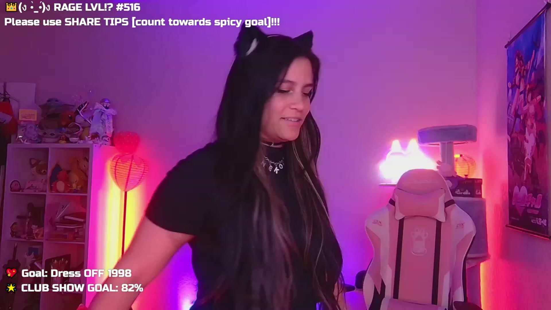 Gallery image thumbnail from Nekobeanxo's myfreecams stream on, 10/23/2023, 03:02 image 6 of 20